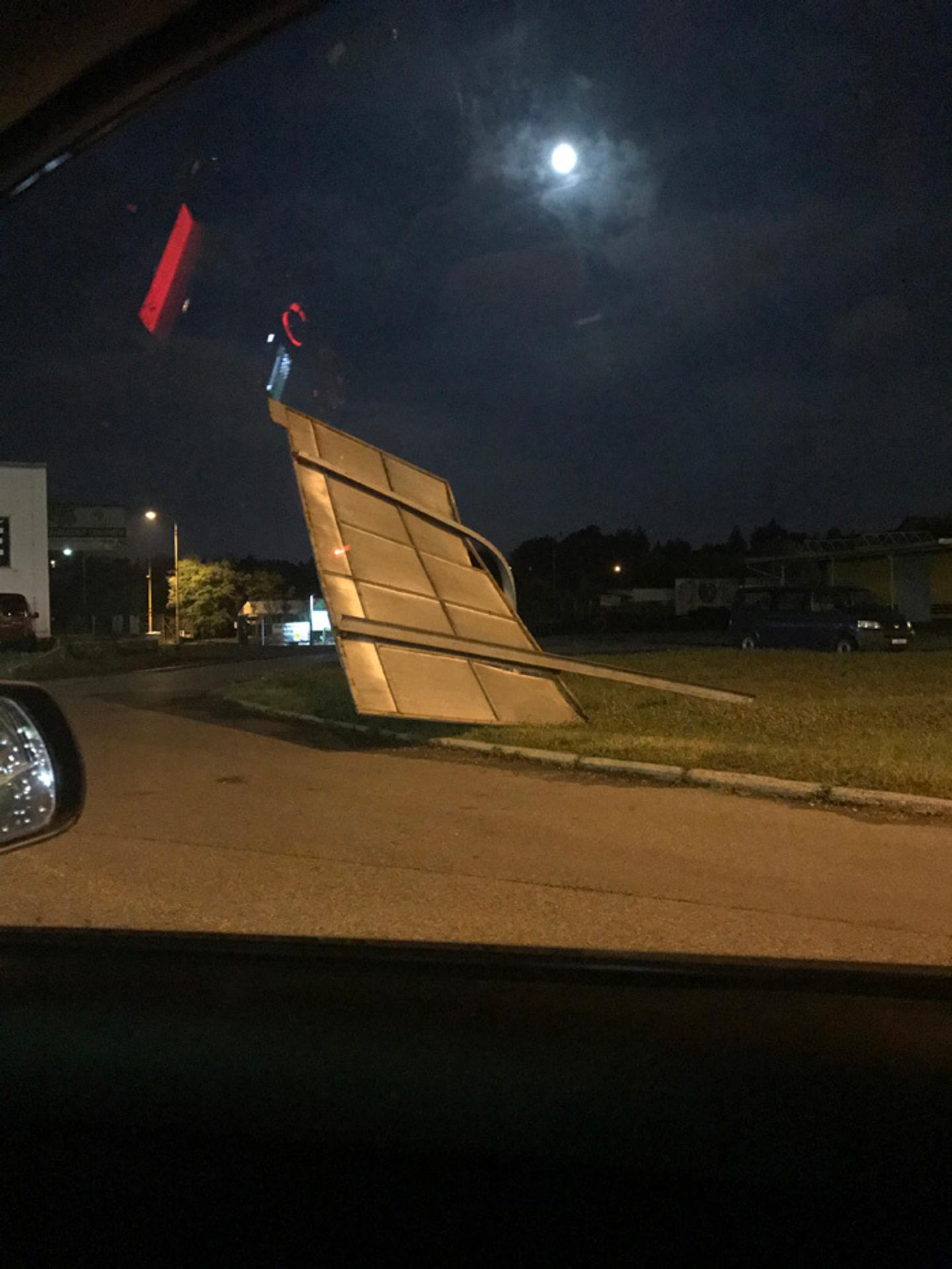 Po búrke v Prešove.