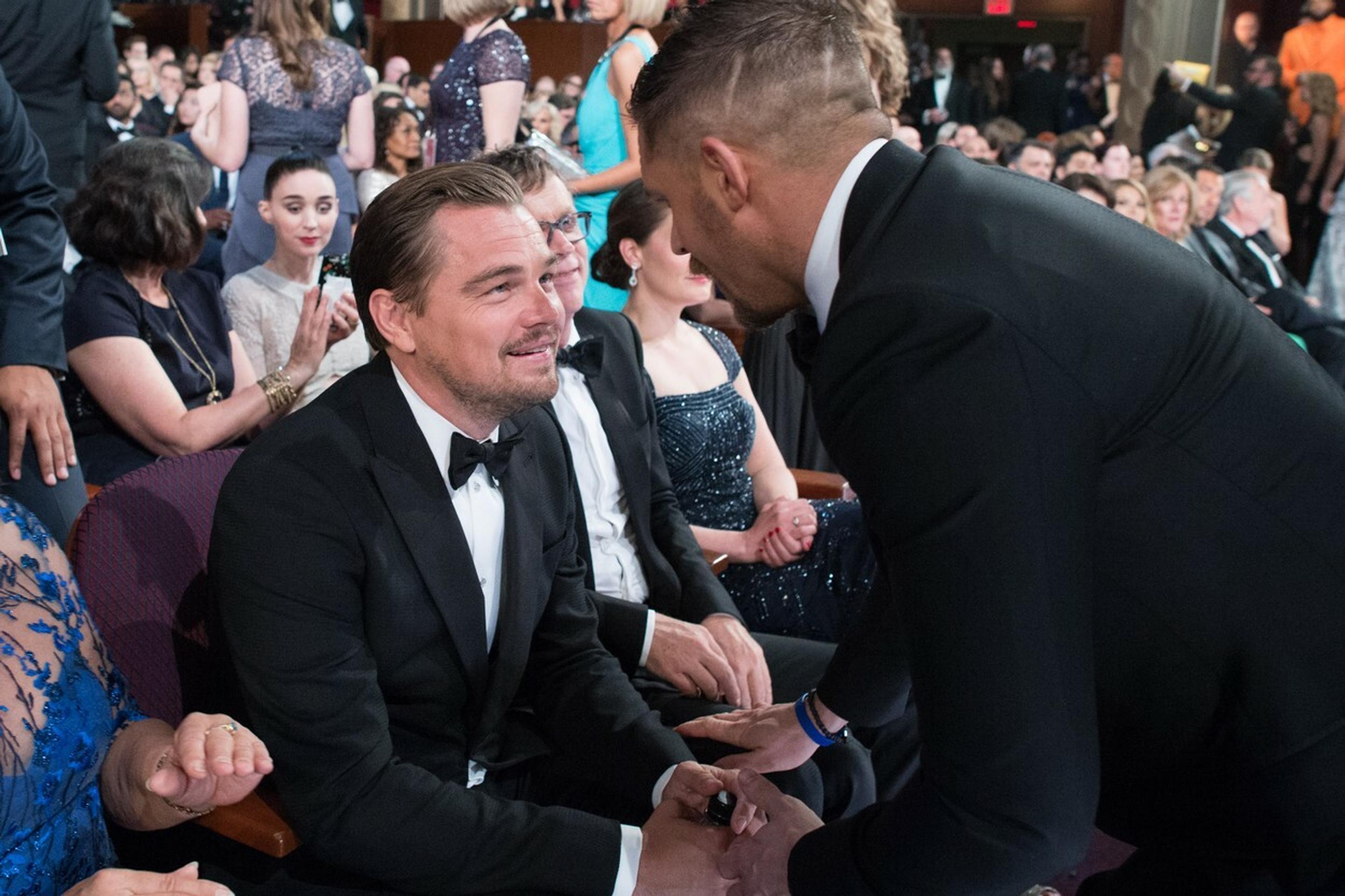 Tom Hardy a Leonardo DiCaprio