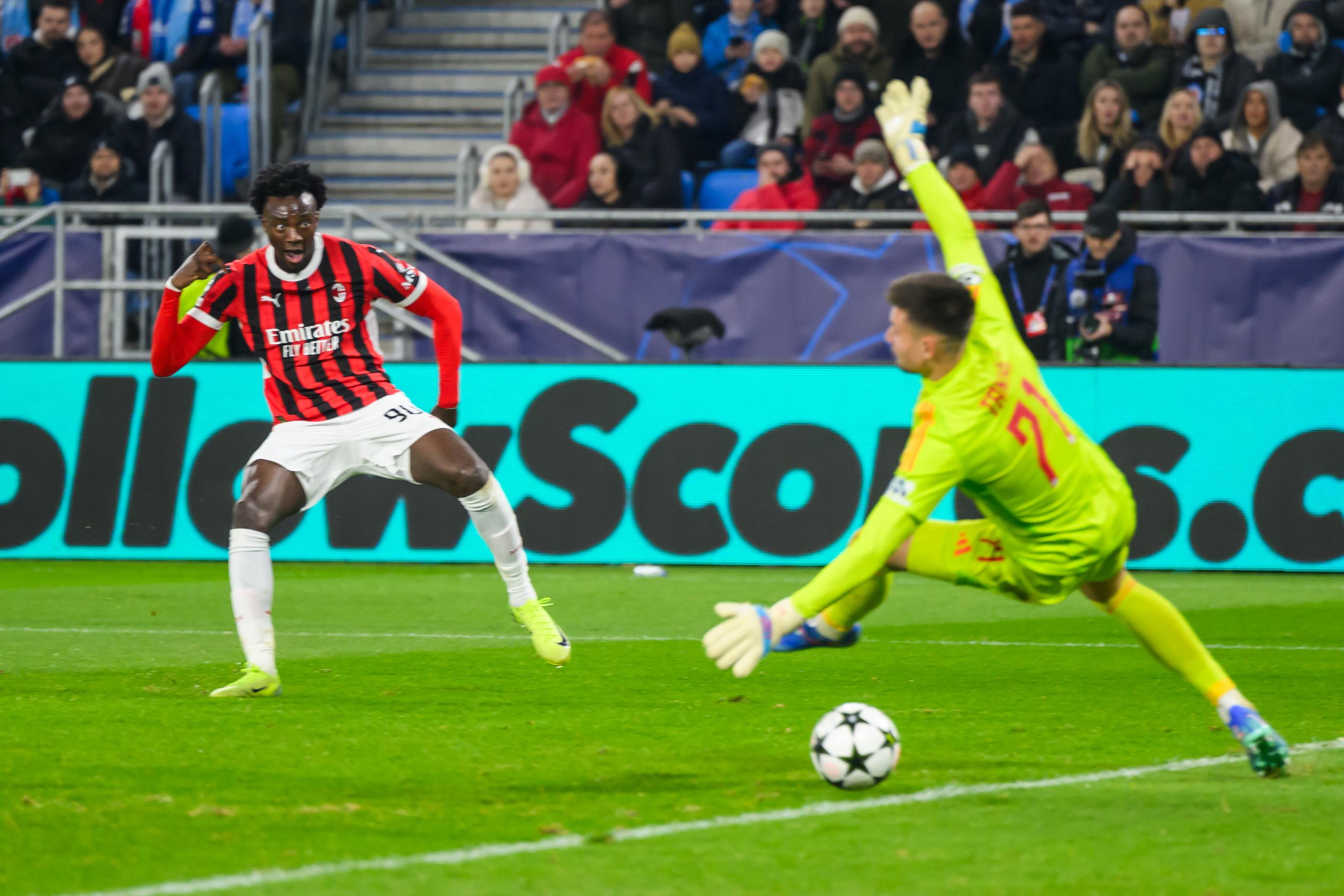 Slovan Bratislava - AC Miláno.