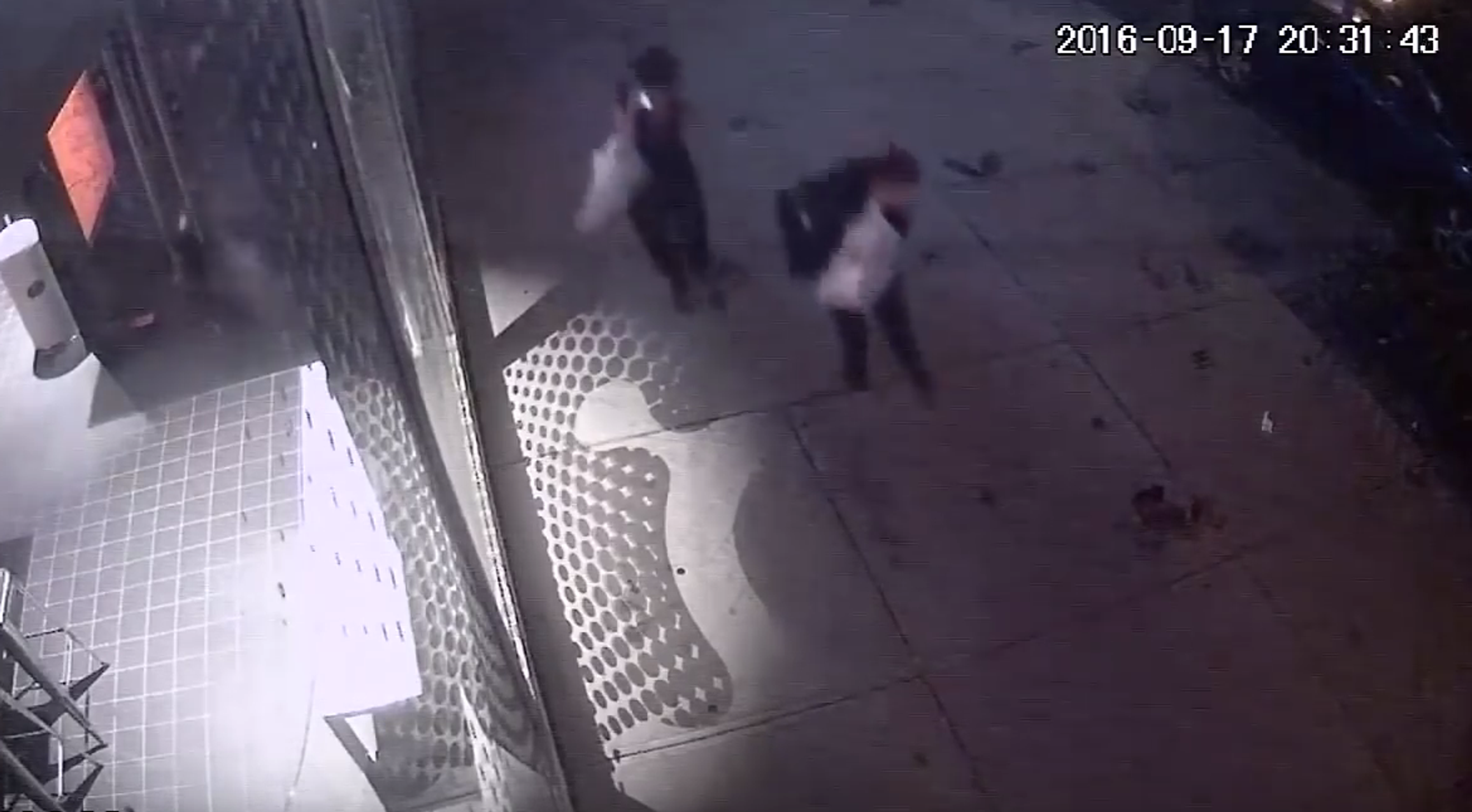 Výbuch v New Yorku.