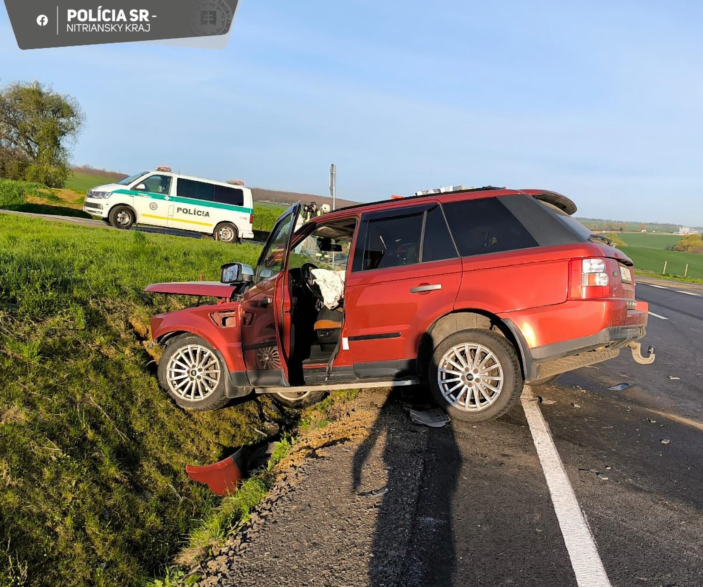 Tragická nehoda pri Vrábľoch.