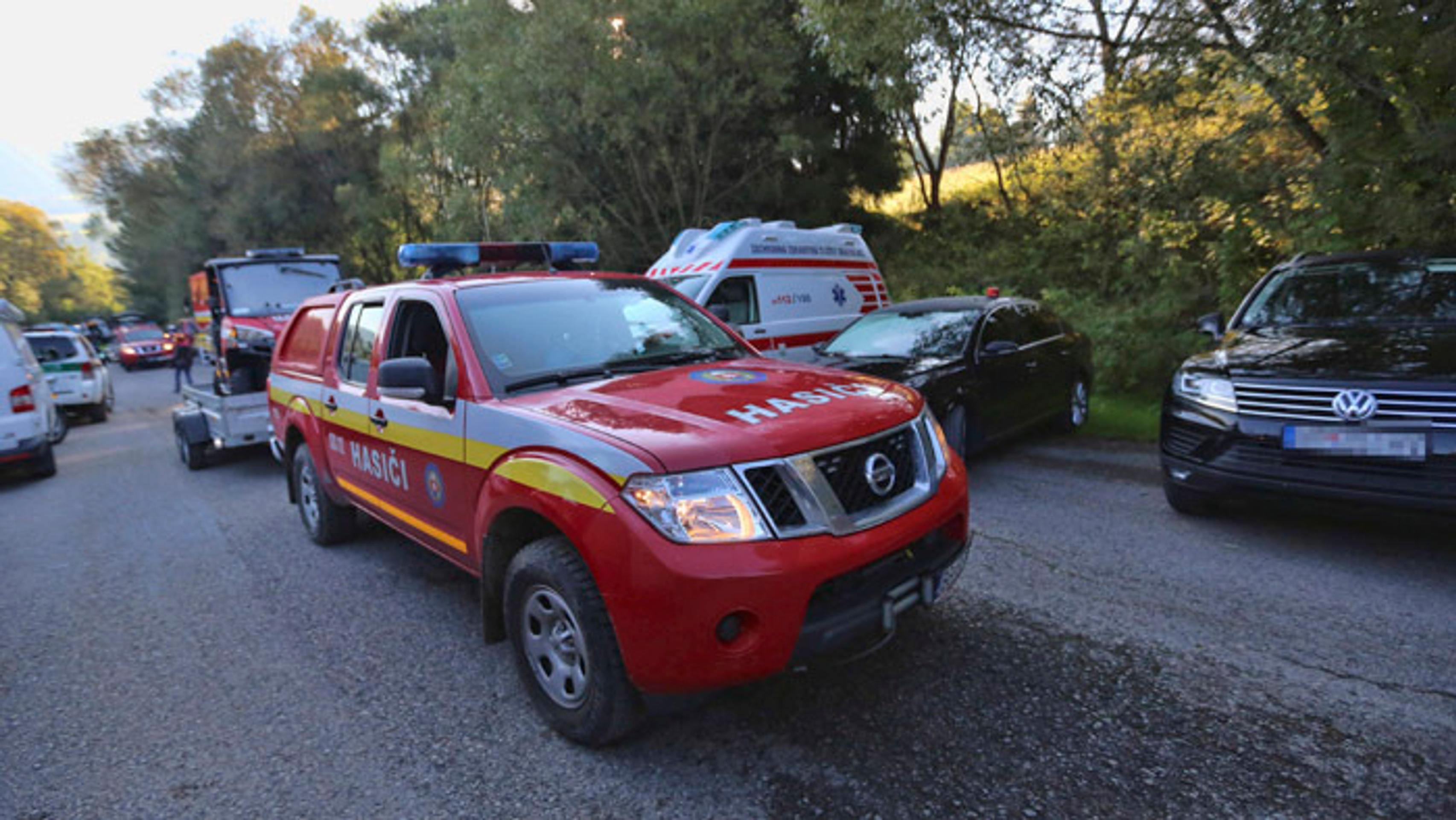 Pri Banskej Bystrici havaroval záchranársky vrtuľník.