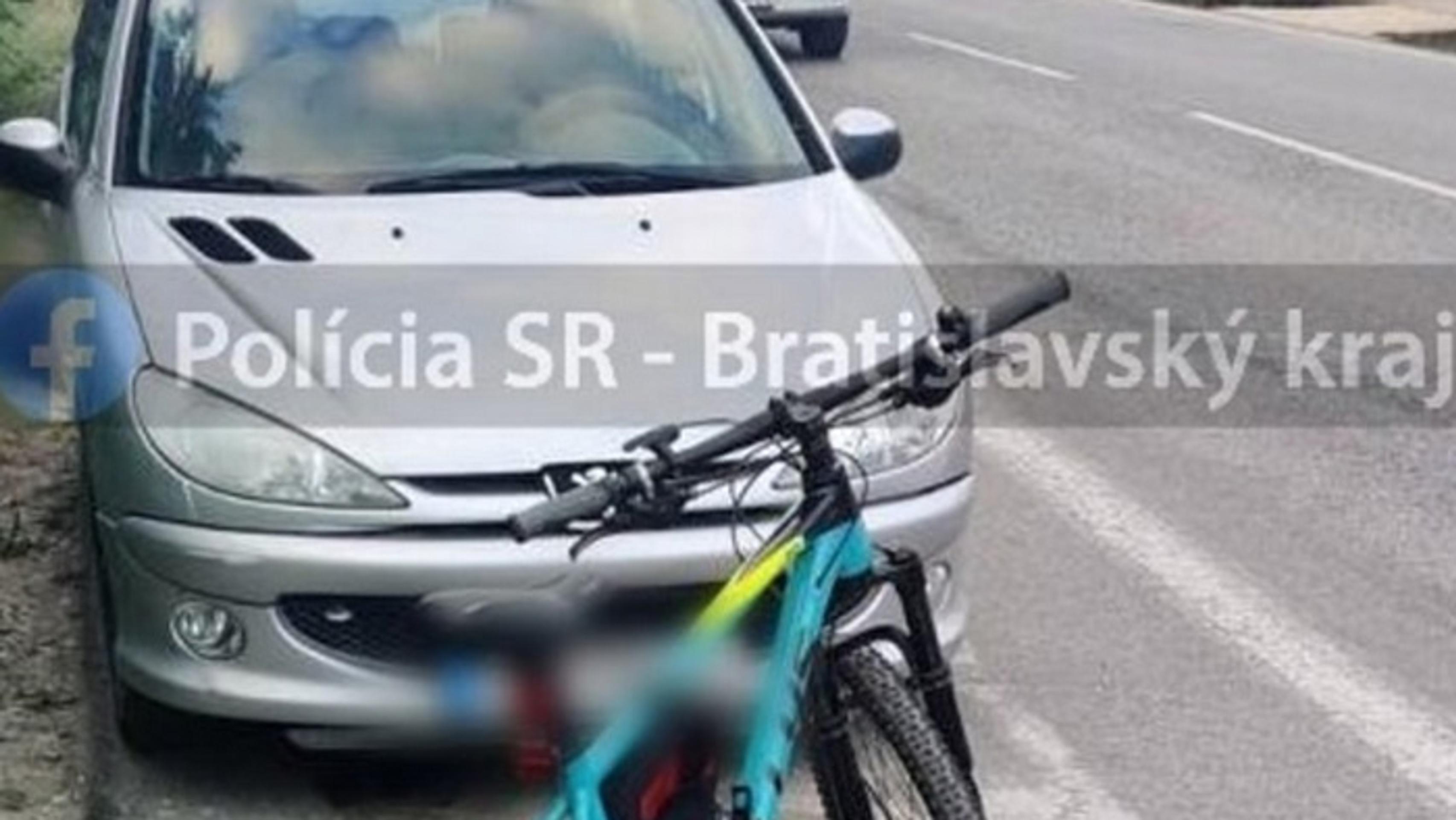 Tragická nehoda cyklistu v Modre.