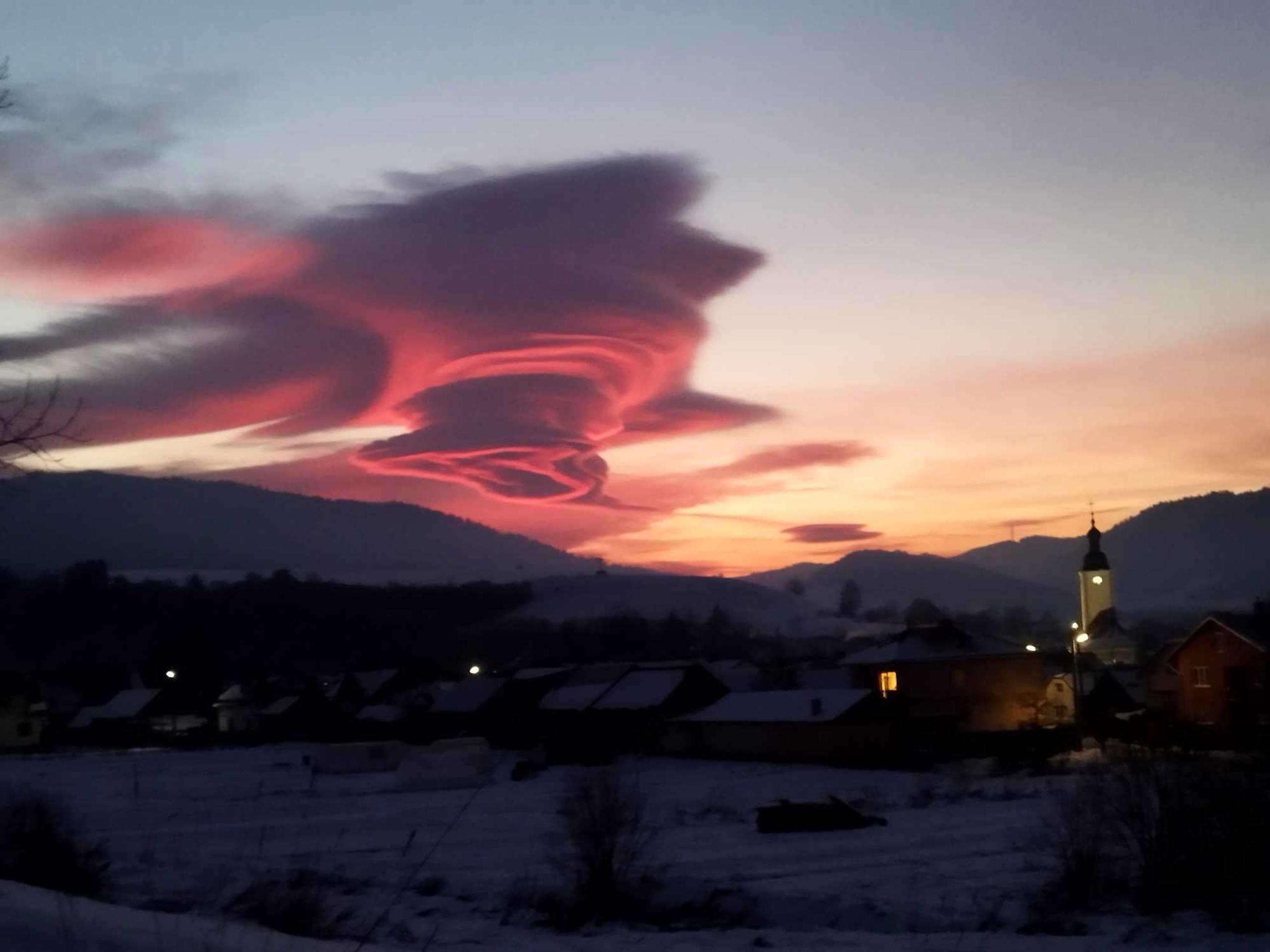 Obloha v Novej Ľubovni