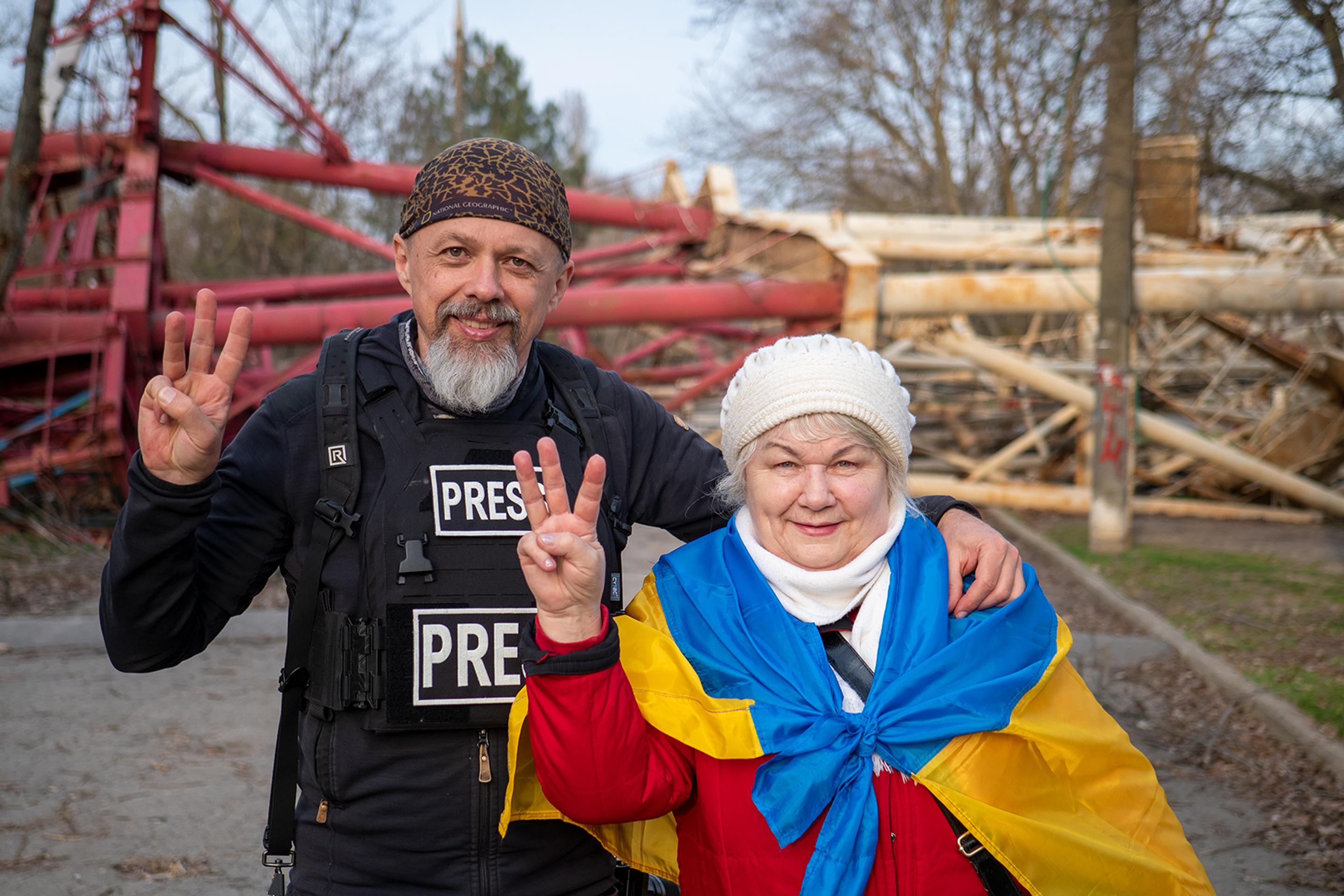 Autor s Galinou Ivanovnou