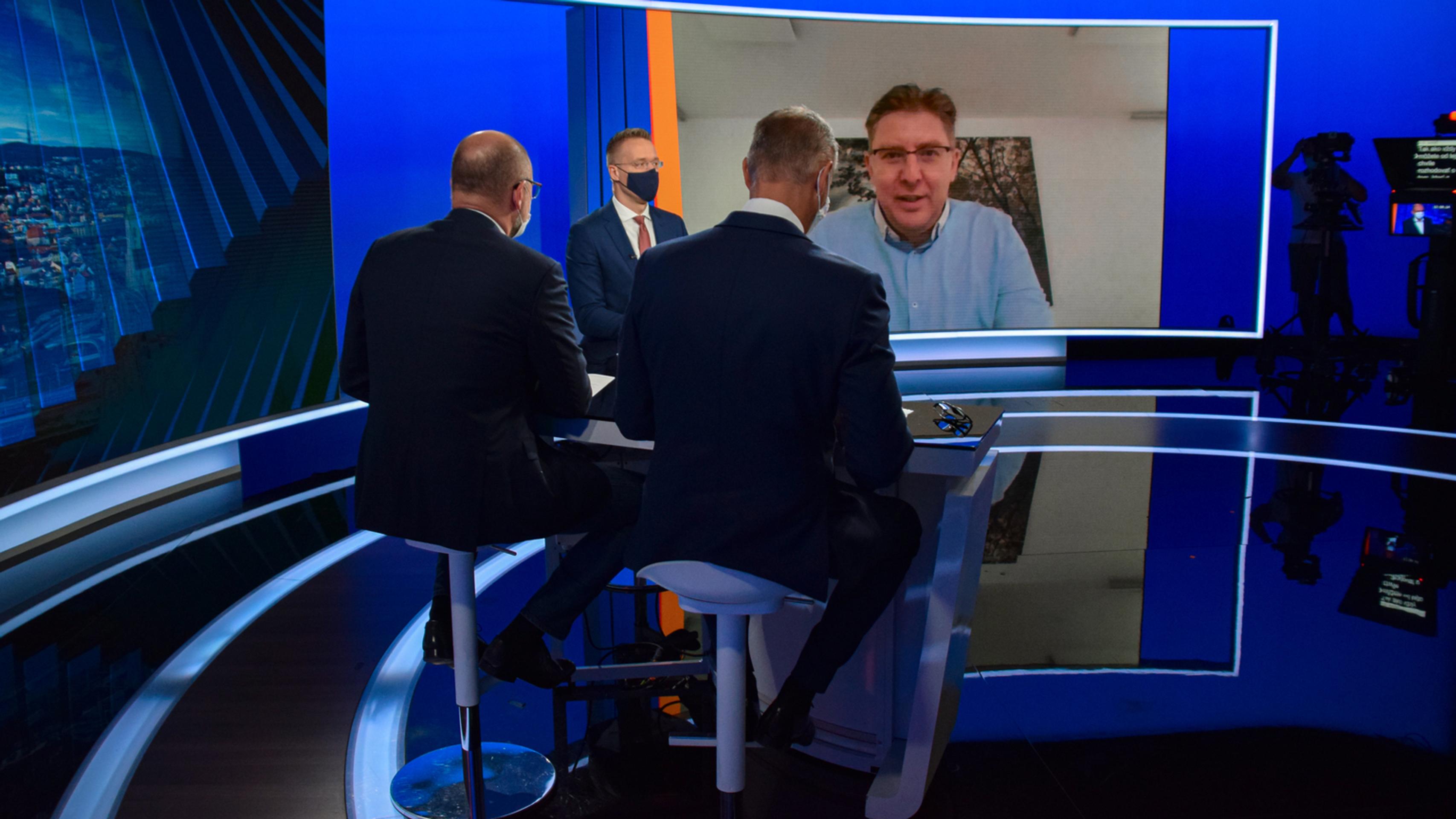 Richard Raši a Richard Sulík v Na telo.