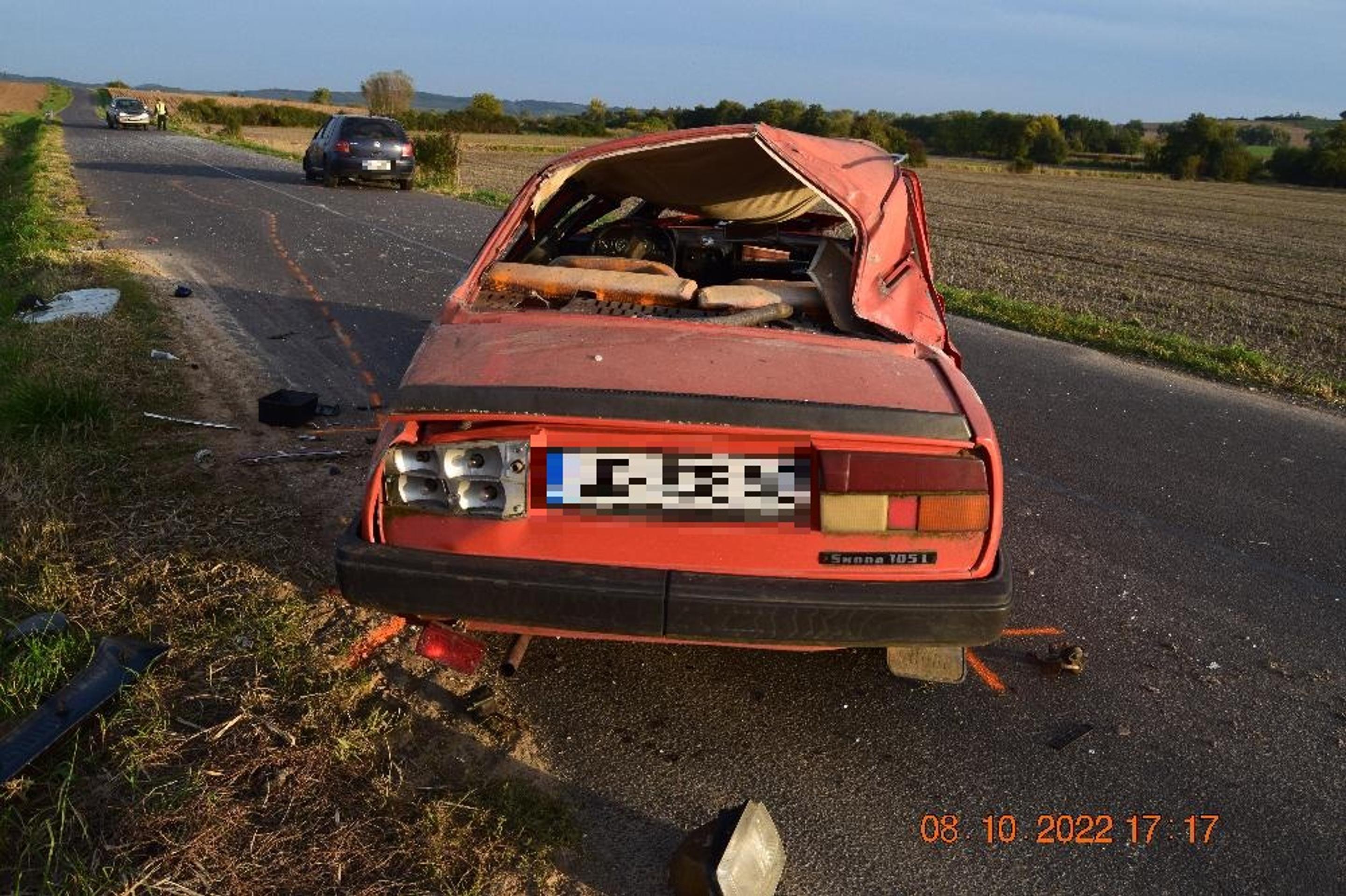 Auto bolo vyradené z cestnej premávky