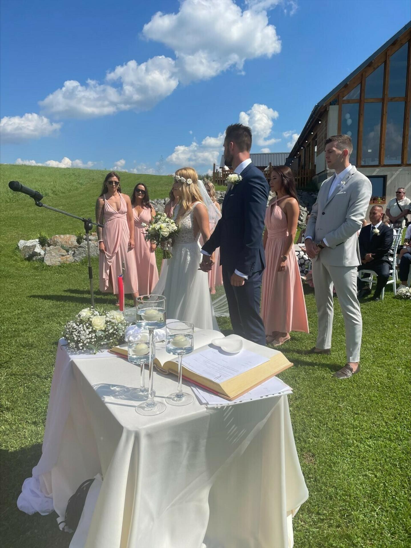 Svadba Terezy a Milana