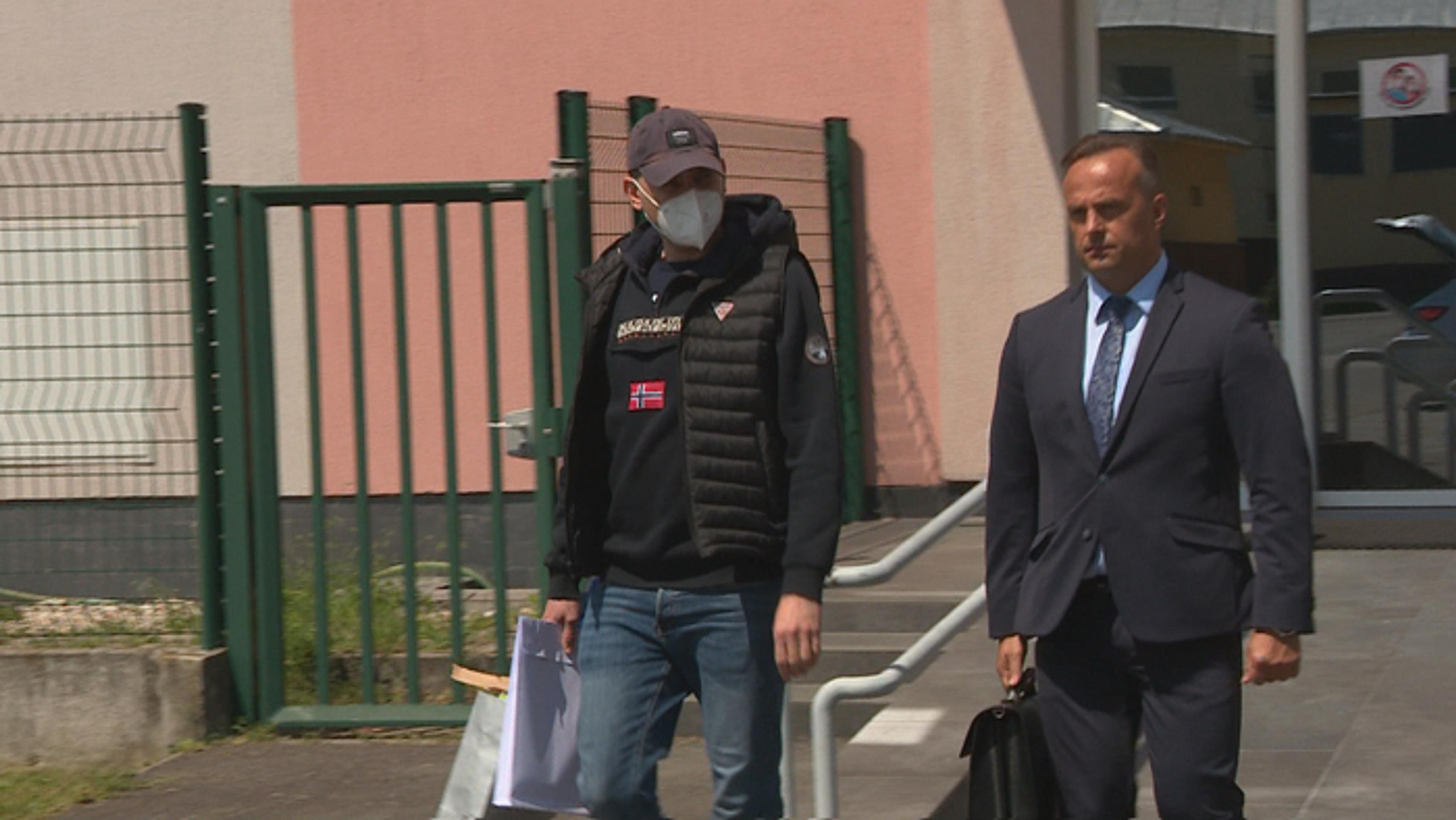 Adrián Szabó po prepustení ŠTS.