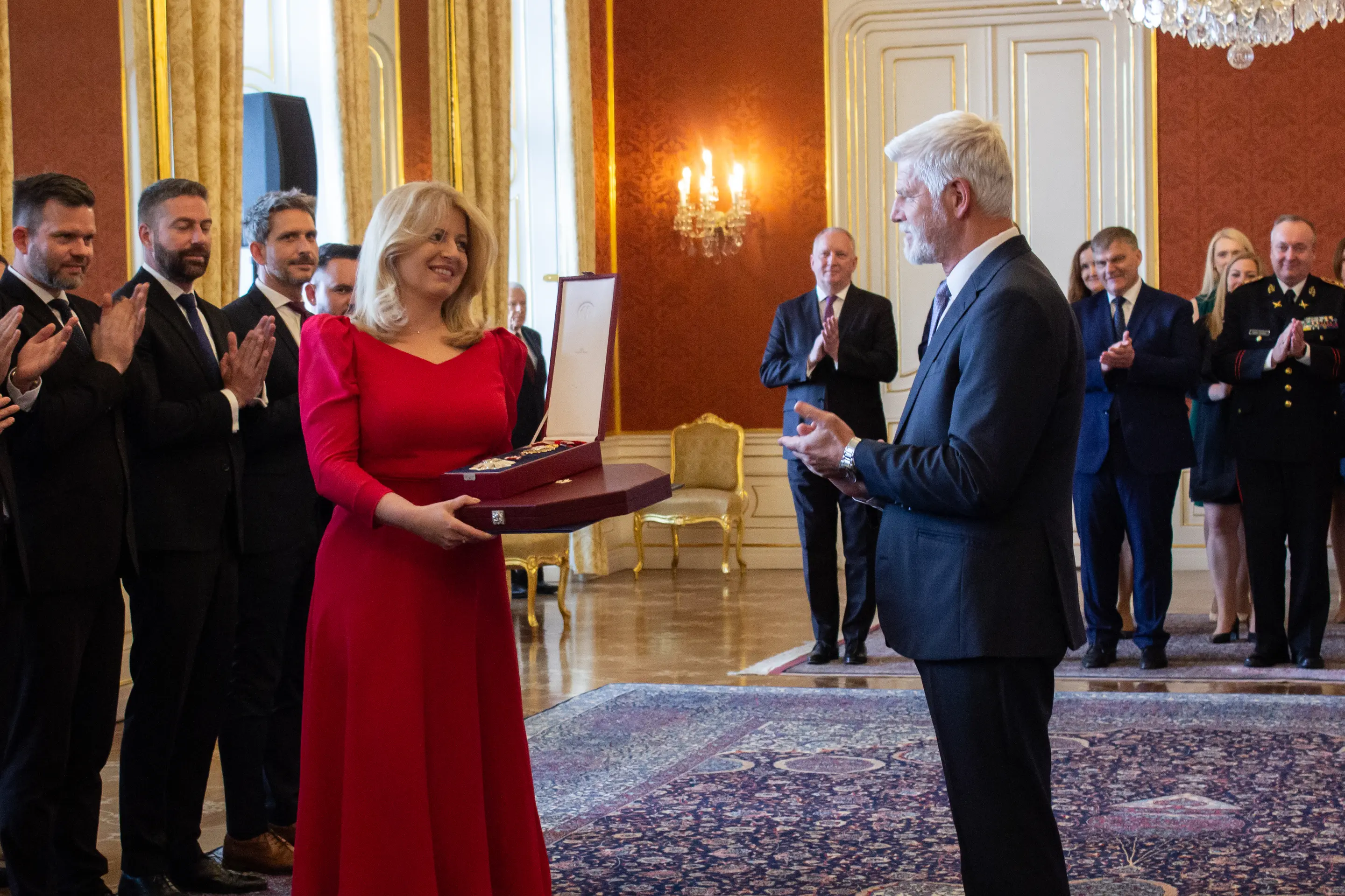 Z. Čaputová a P. Pavel