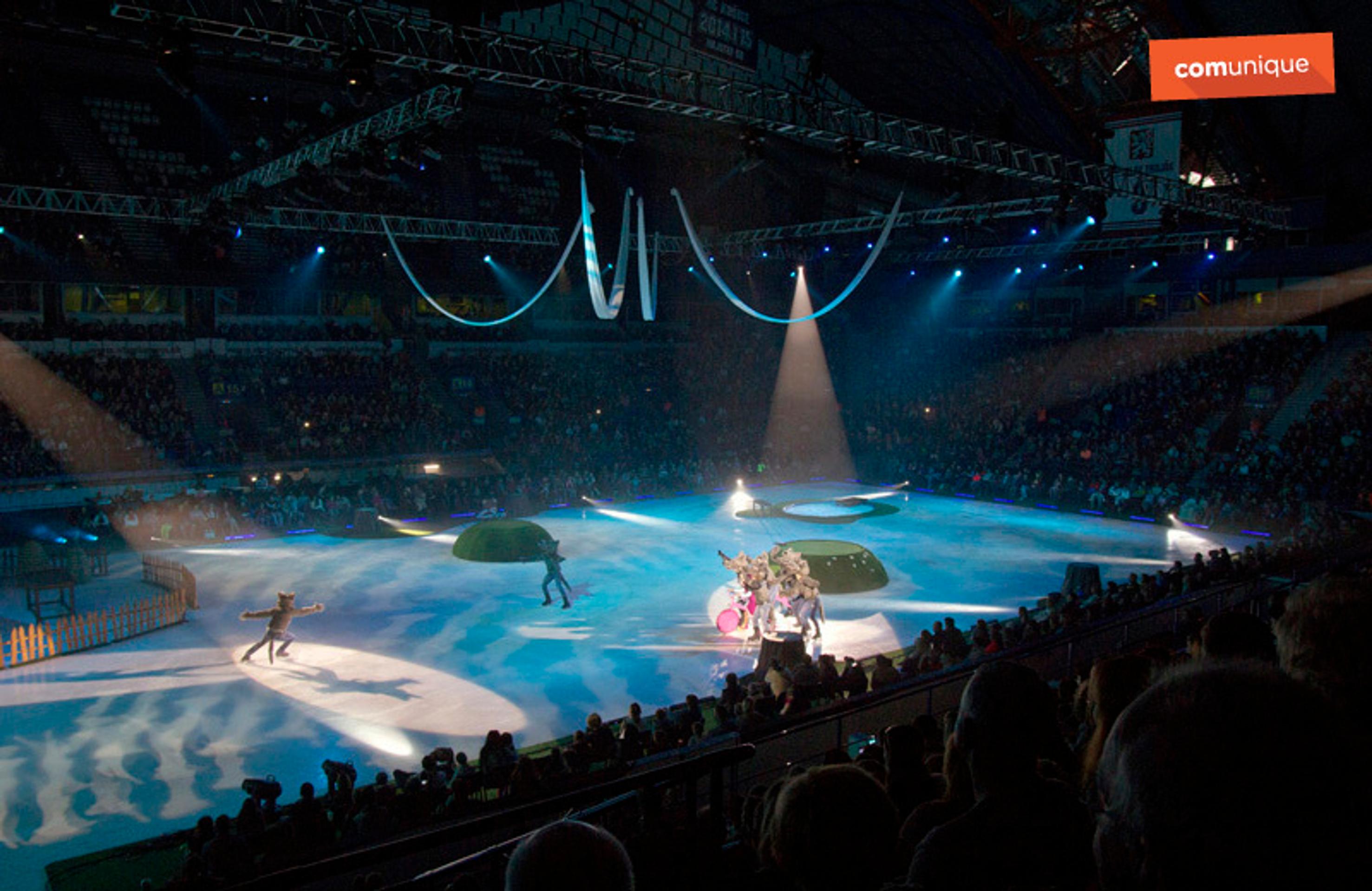 Máša a medveď na ľade