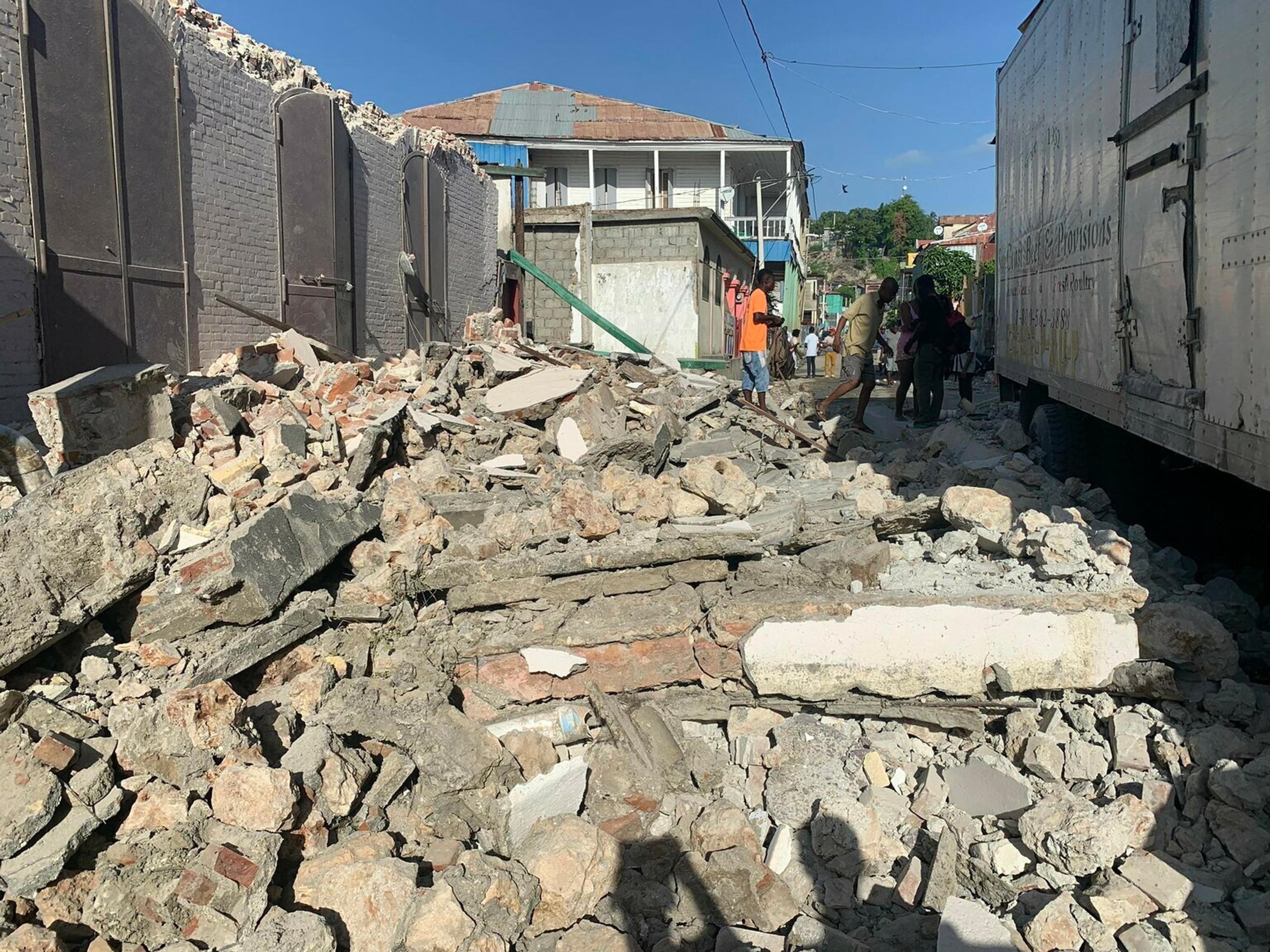 Silné zemetrasenie na Haiti