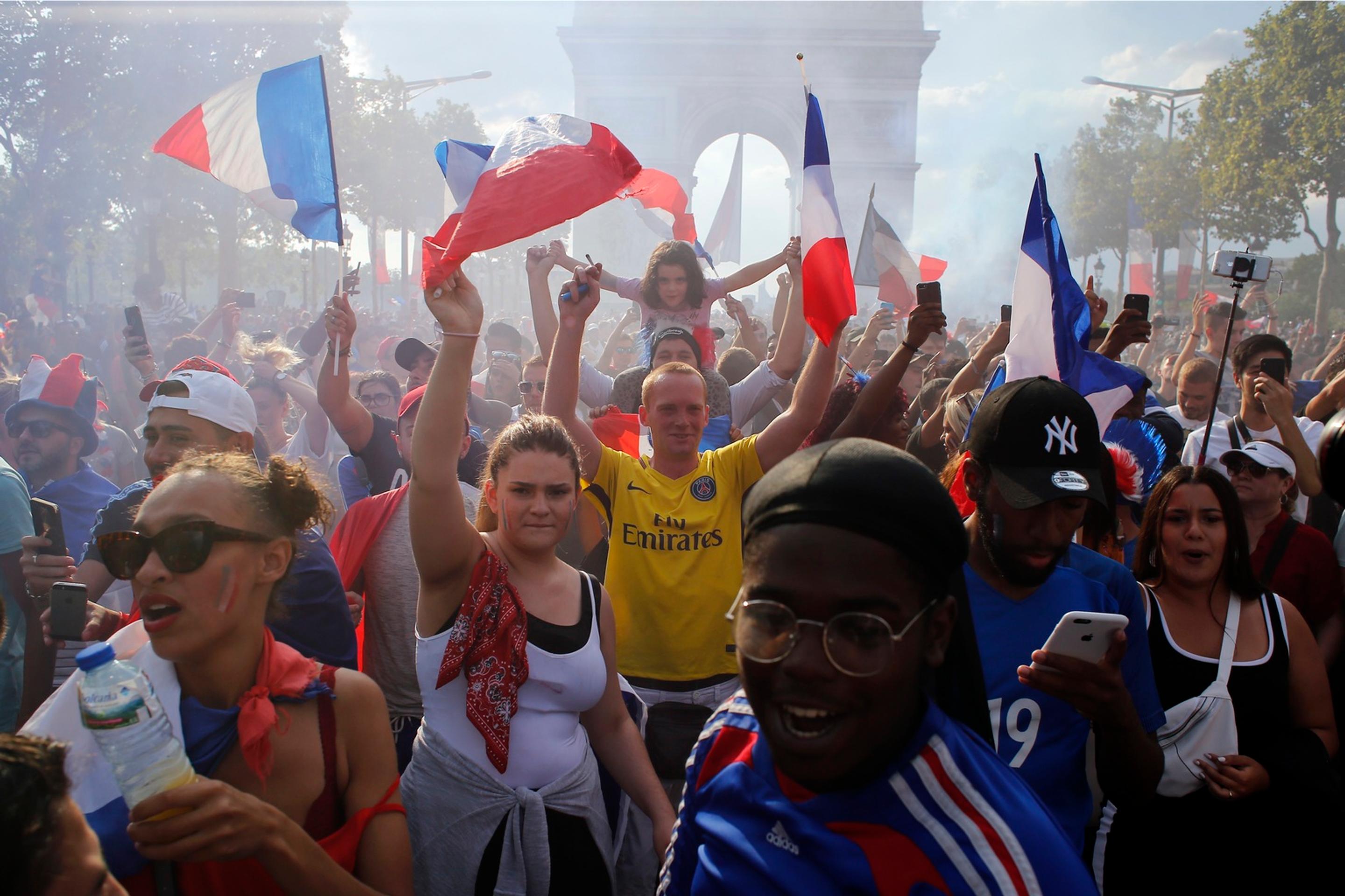 Oslavy v Paríži