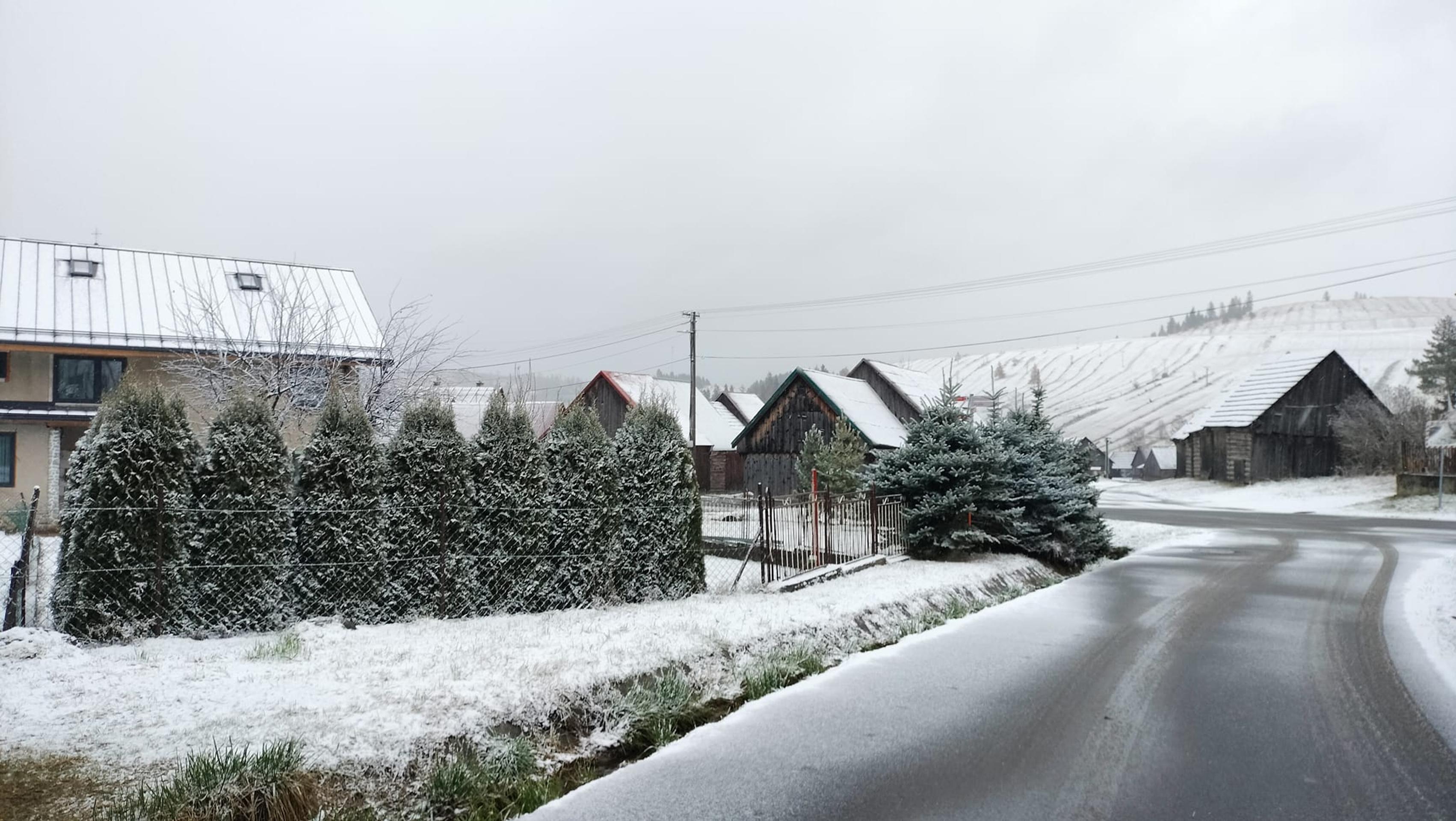 Sneh v Liptovskej Tepličke