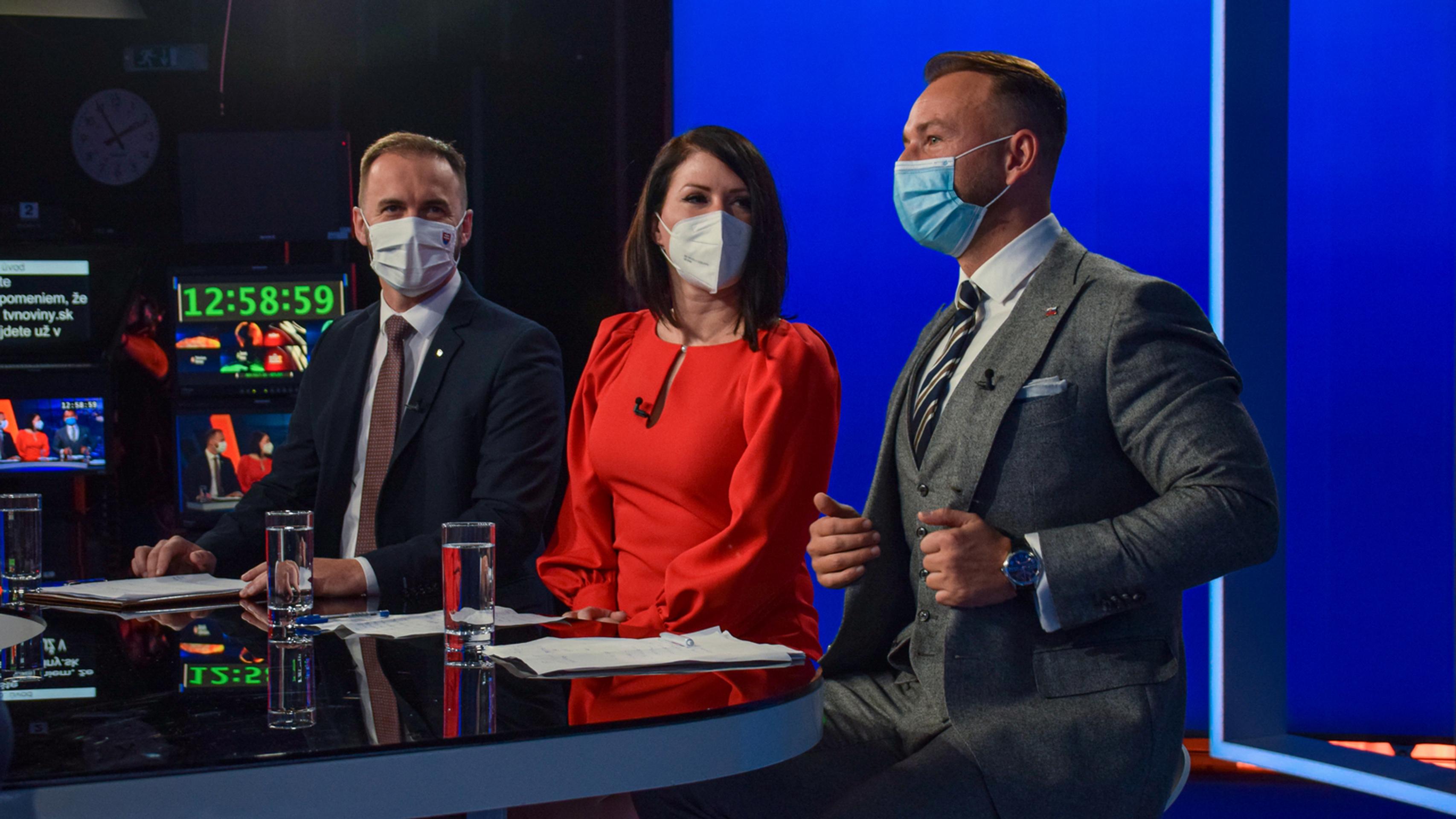 M. Šipoš, J. B. Cigániková, M. Š. Eštok v Na telo.