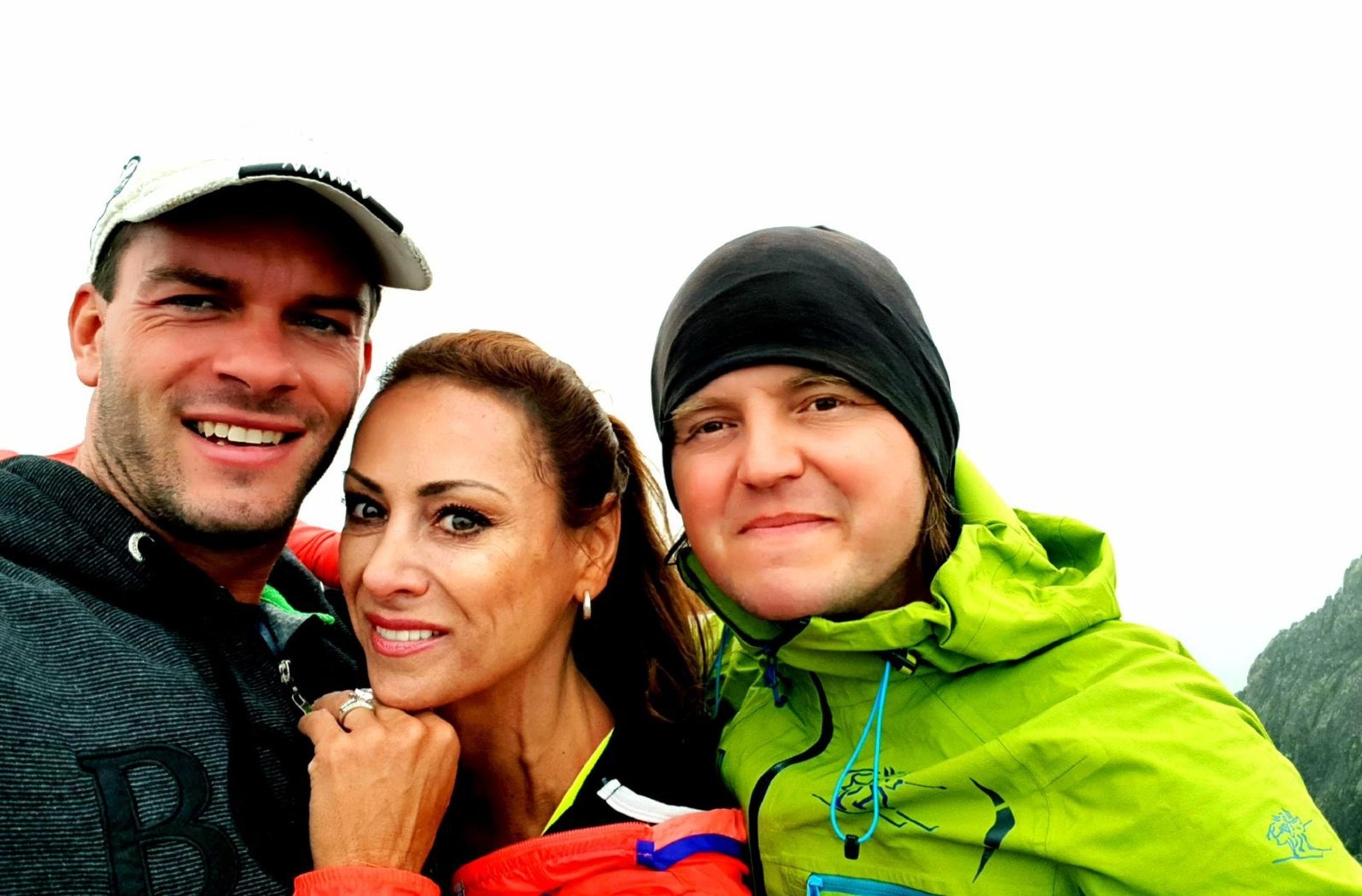 Zora Czoborová bola s Jánom Tribulom na horách.