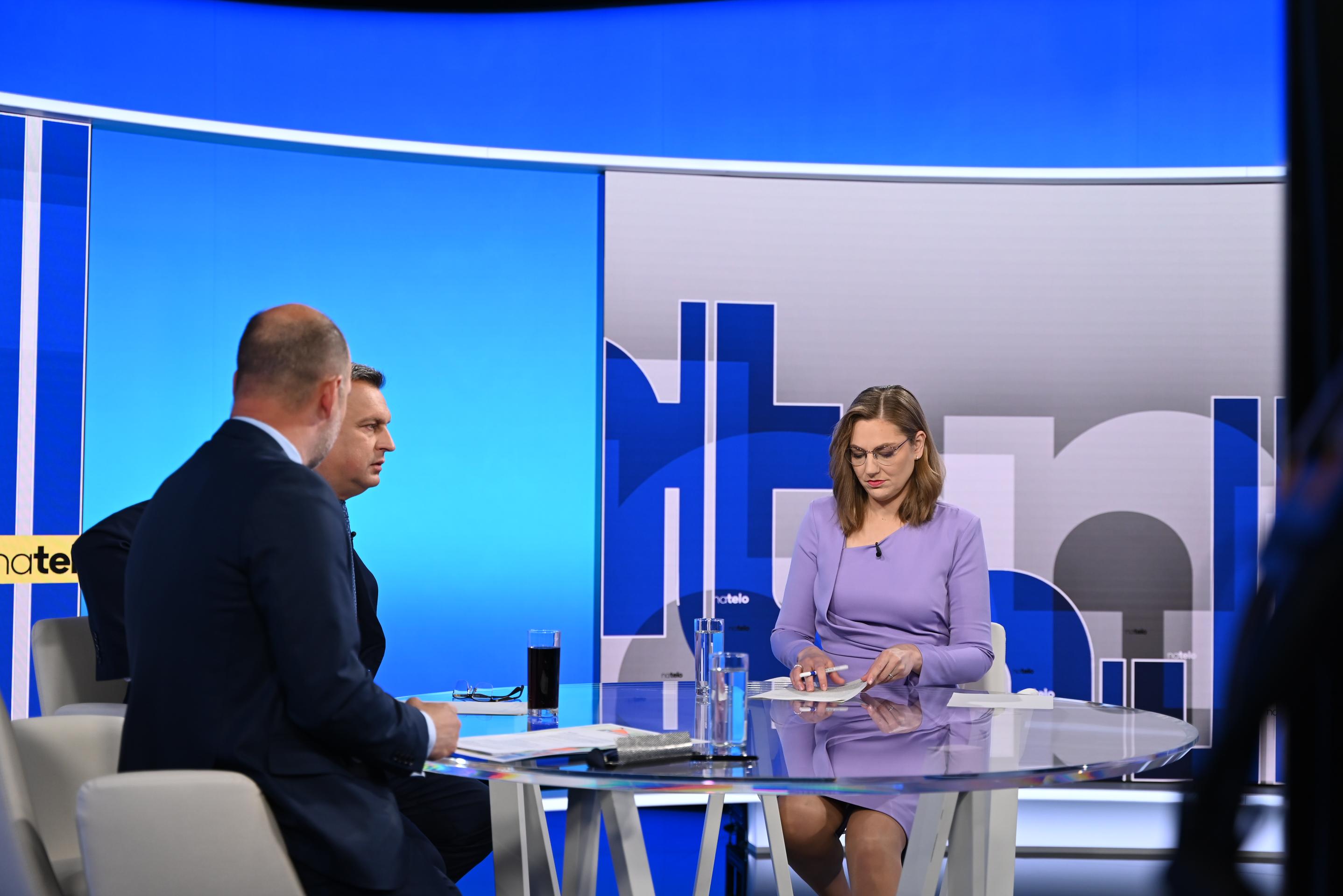 Hosťami relácie Na telo boli Andrej Danko a Gábor Grendel.