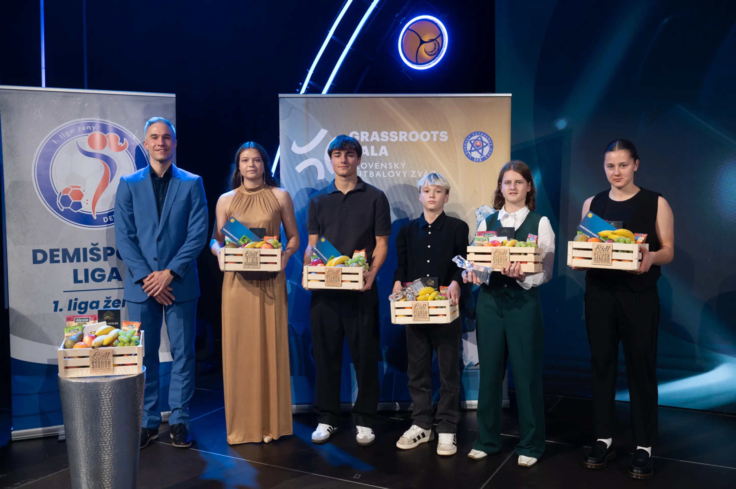 Odovzdávanie cien Grassroots Gala.
