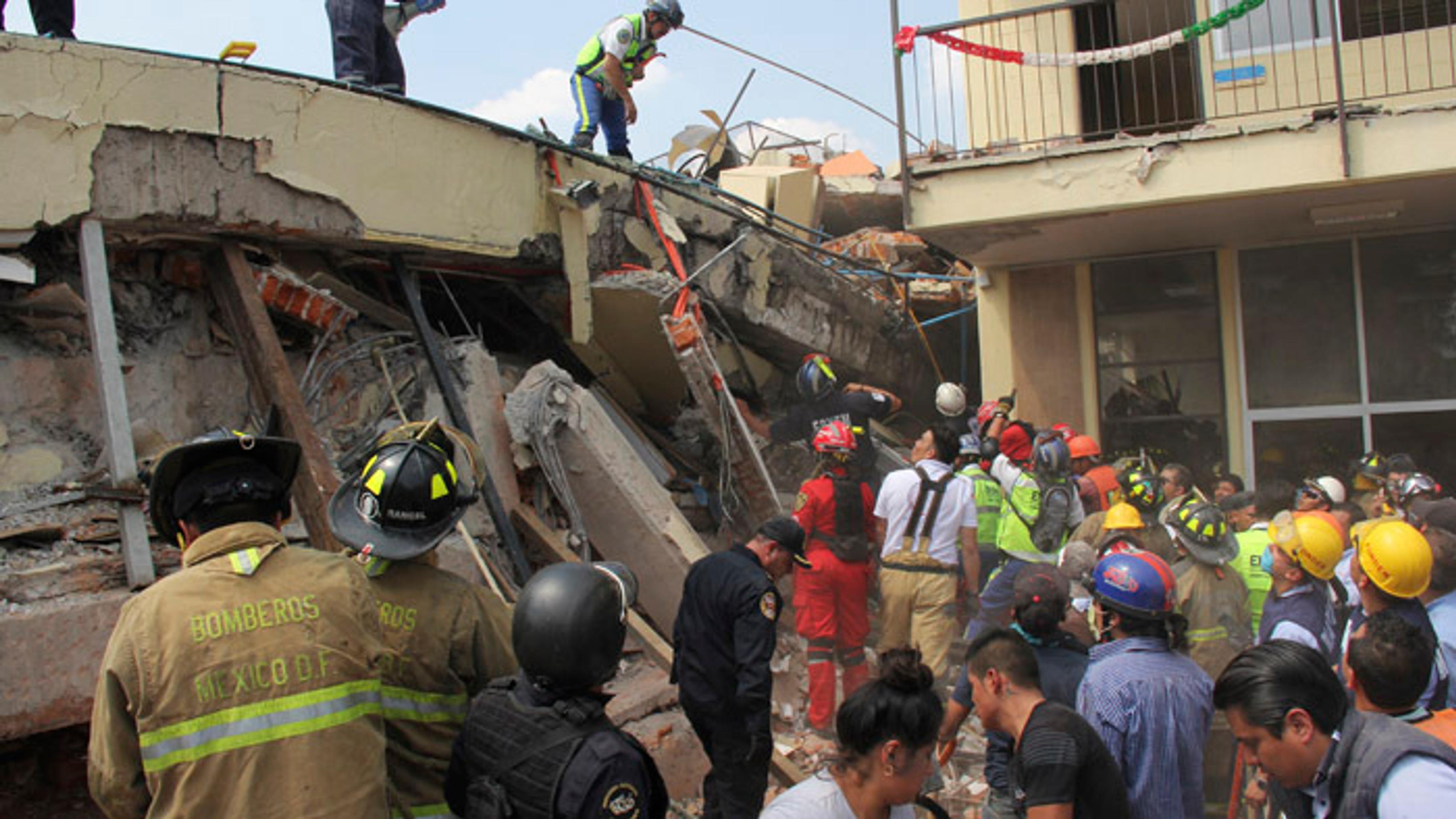 Zemetrasenie v Mexiku.