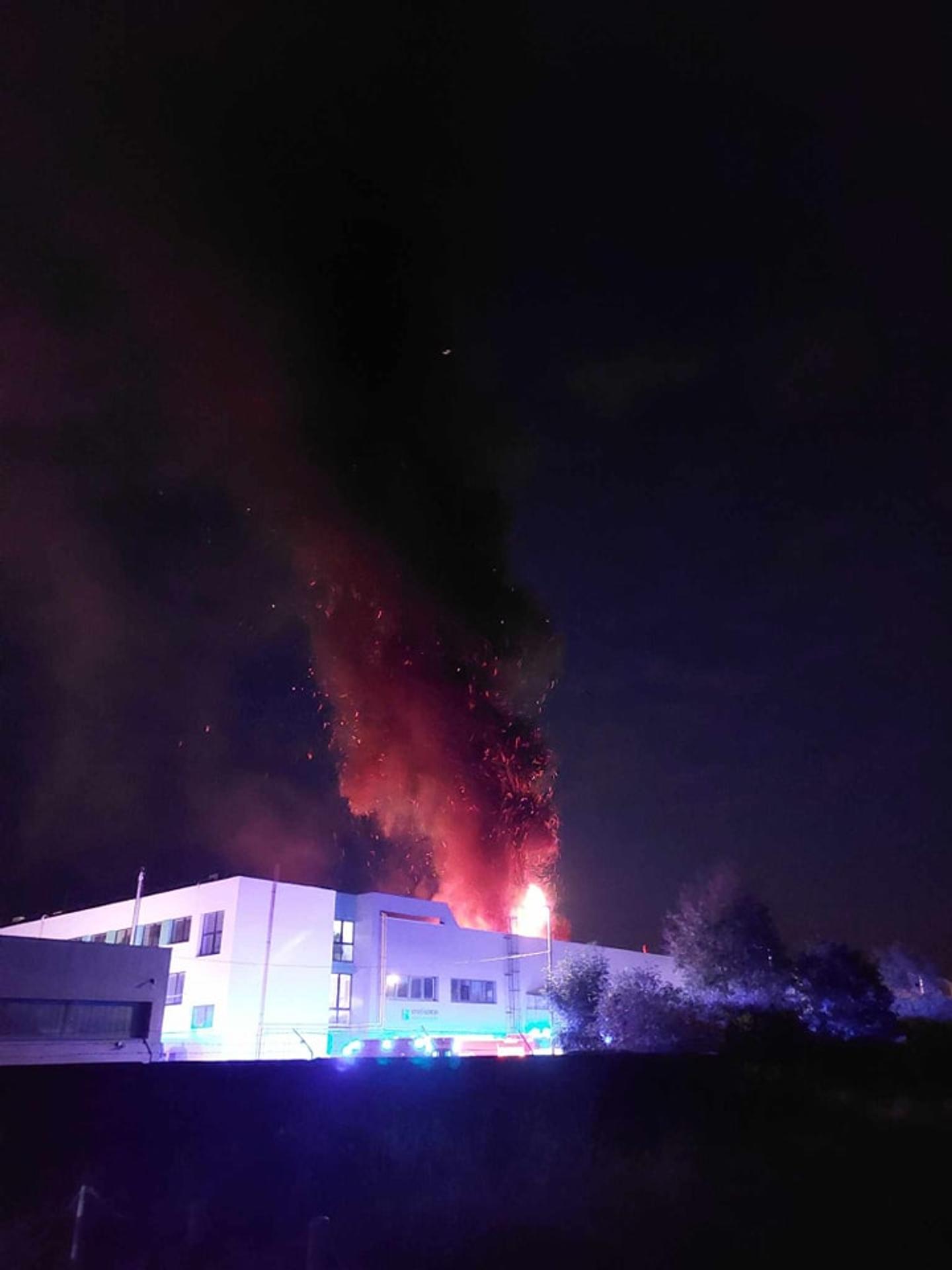 Požiar v Trenčíne