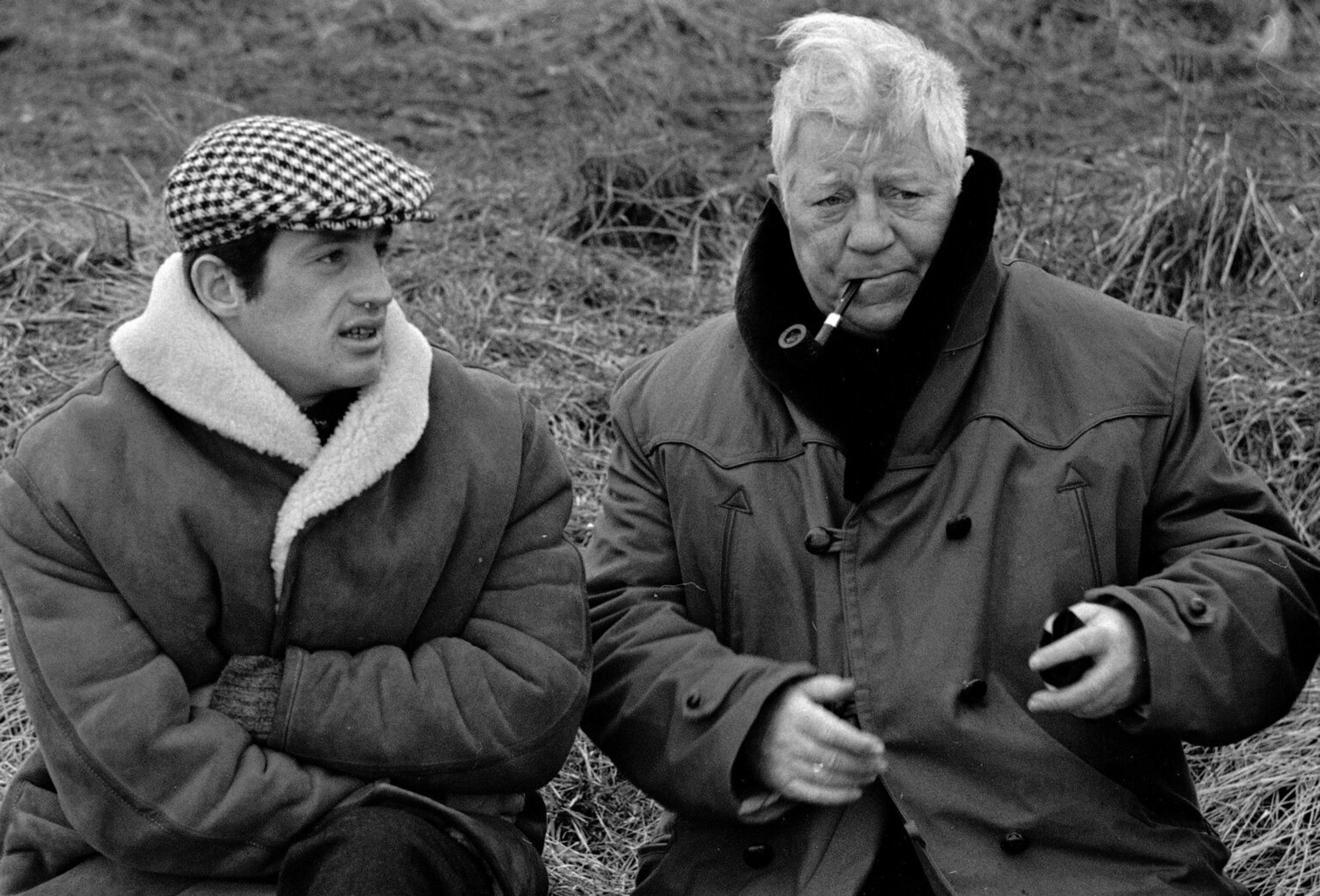 Jean-Paul Belmondo (na fotke vľavo) a Jean Gabin