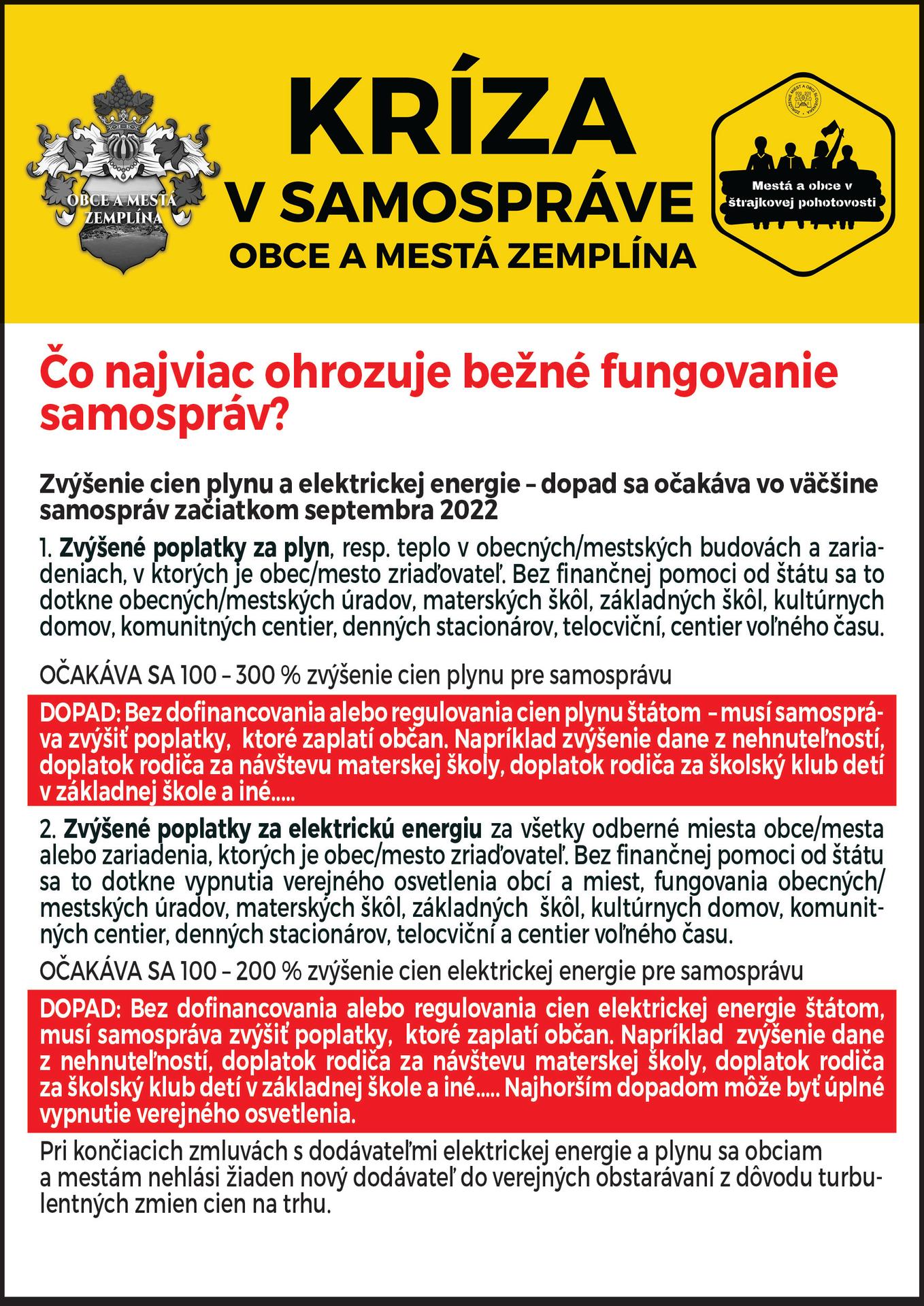 Prvé kritické oblasti