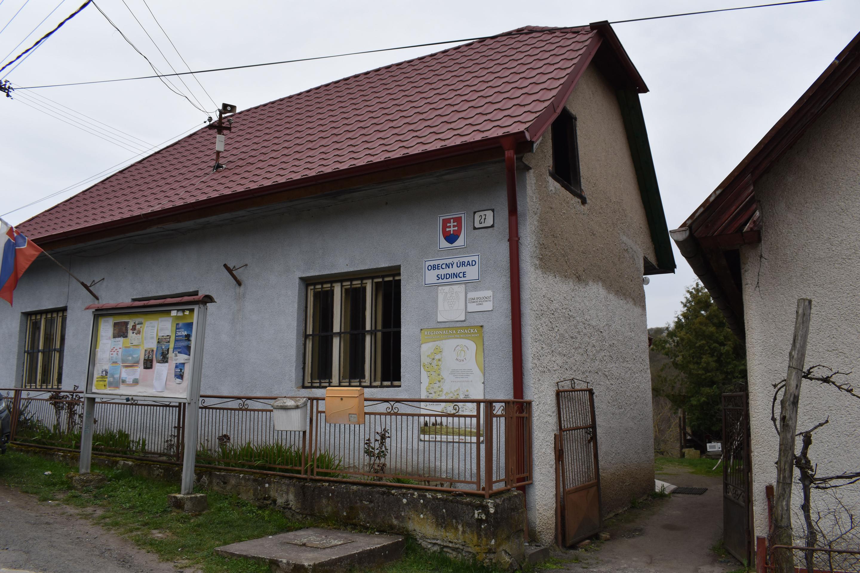 Voľby v Sudinciach, okres Krupina.