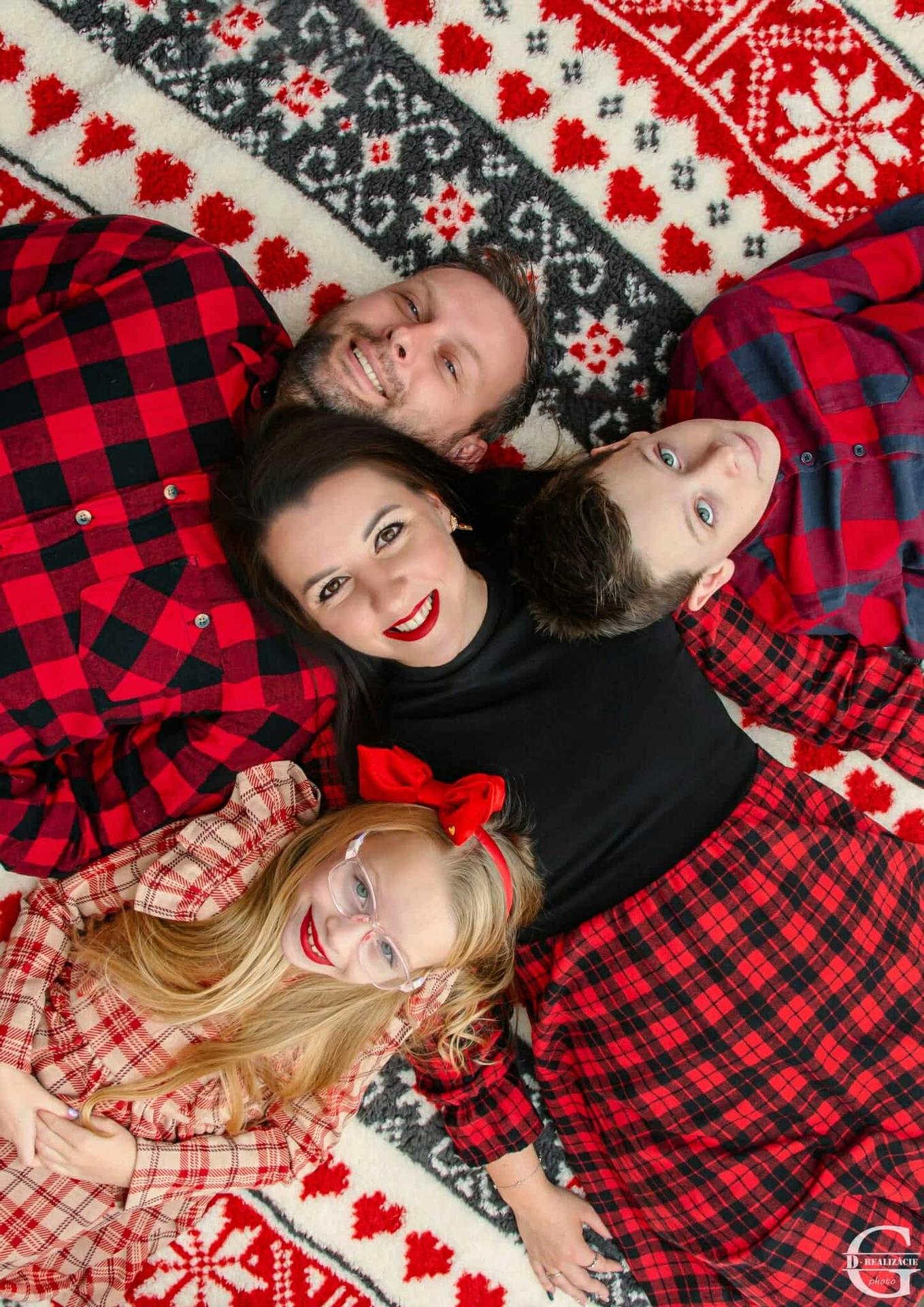 Beáta Trebuľová s rodinou