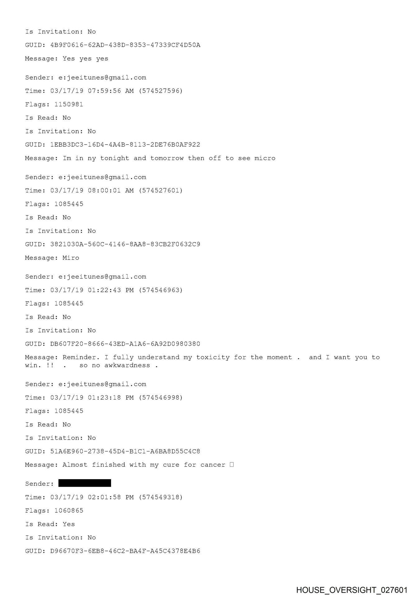 Epstein si uvedomoval svoju toxicitu, keď sa stretával s Mirom.