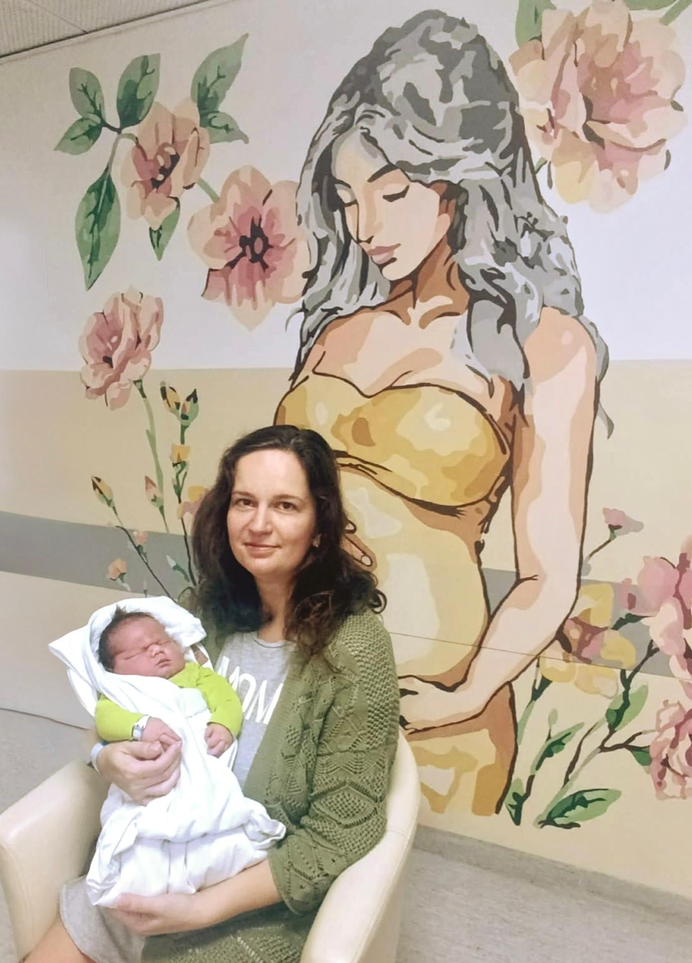 Martinko sa narodil mamičke Danke