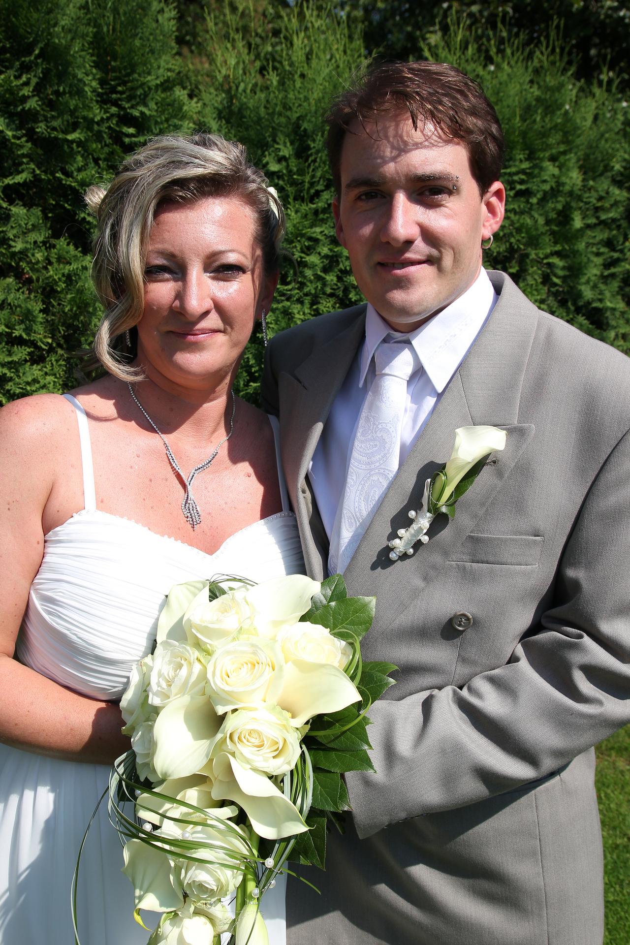 Martina Súlovská s manželom.