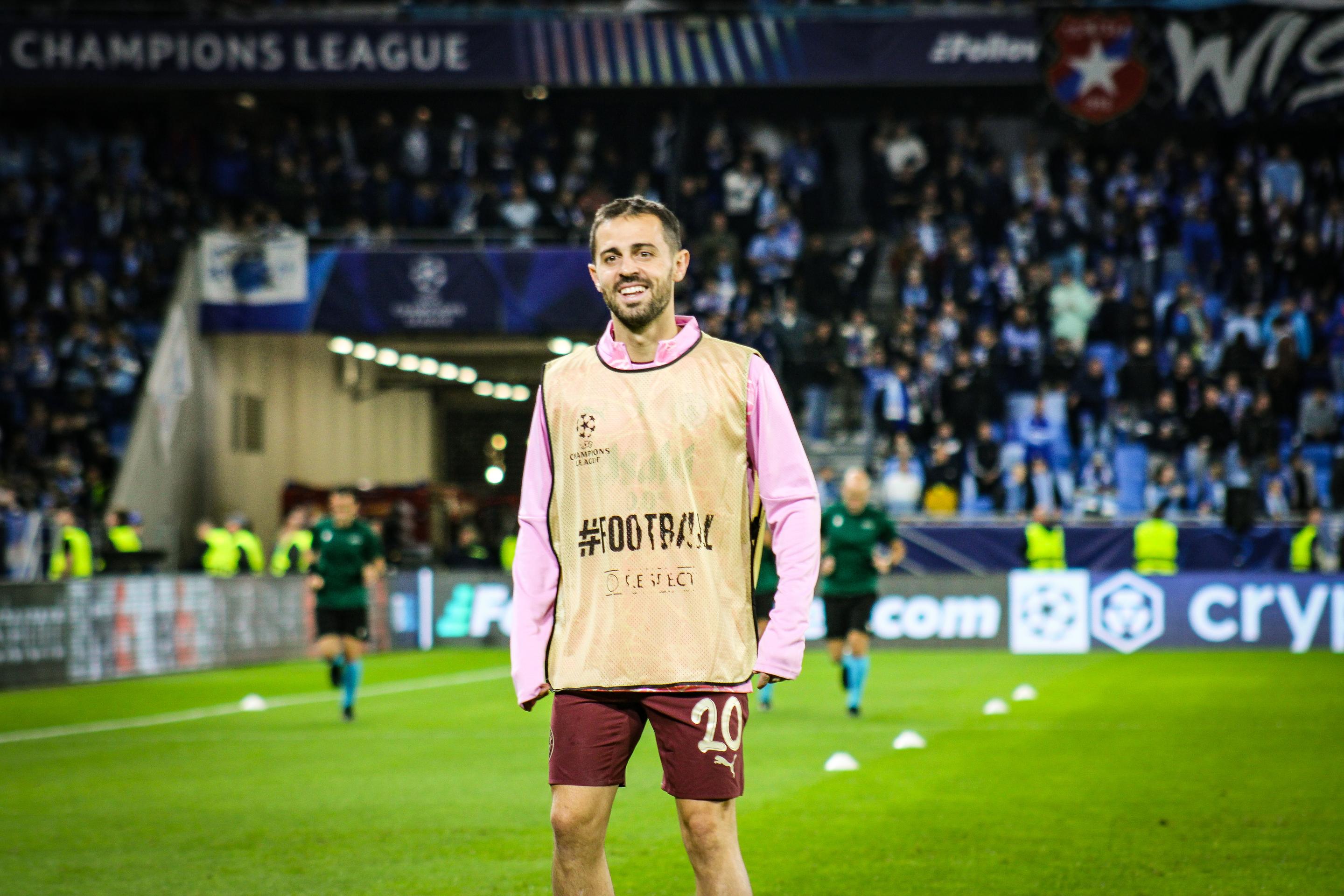 Bernardo Silva na Tehelnom poli