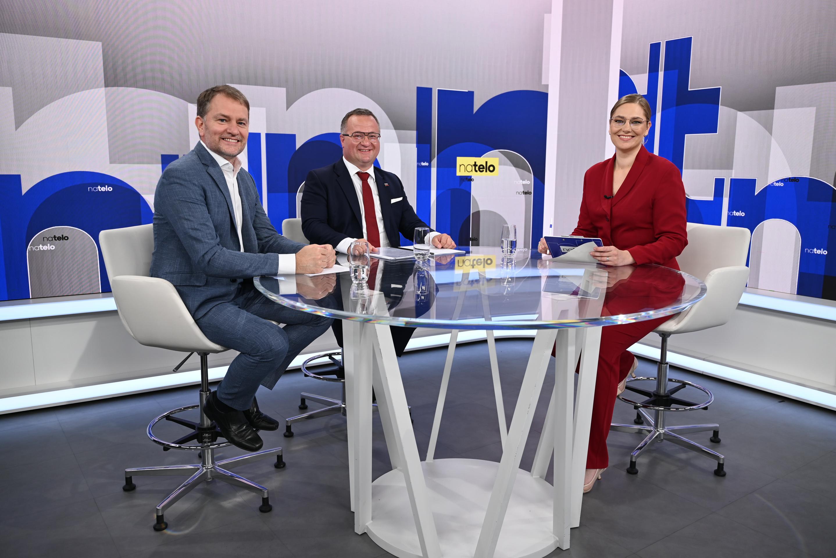 Radomír Šalitroš a Igor Matovič boli hosťami relácie Na telo