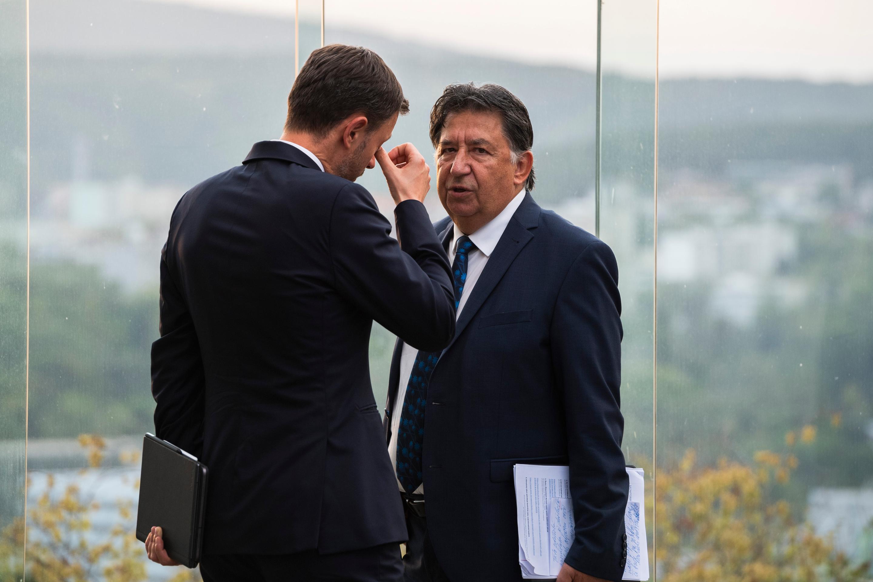 Eduard Heger a Ján Budaj