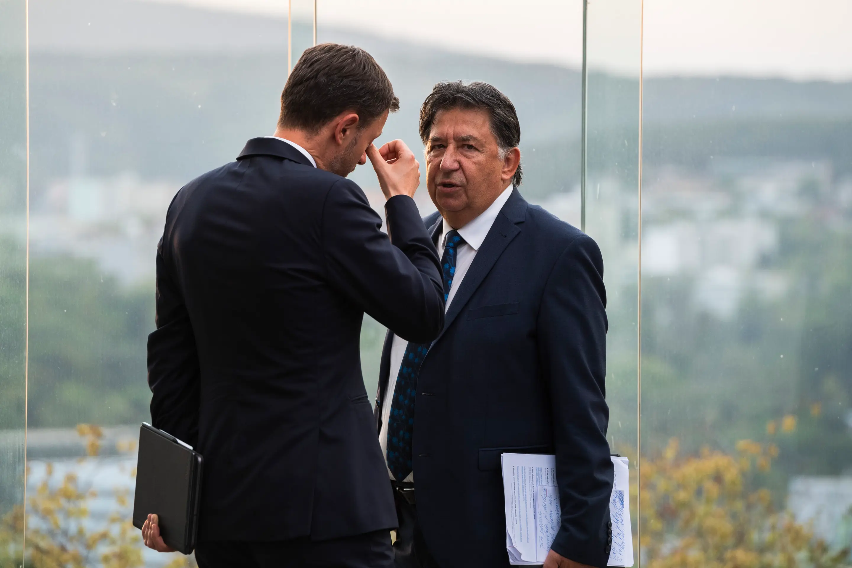 Eduard Heger a Ján Budaj