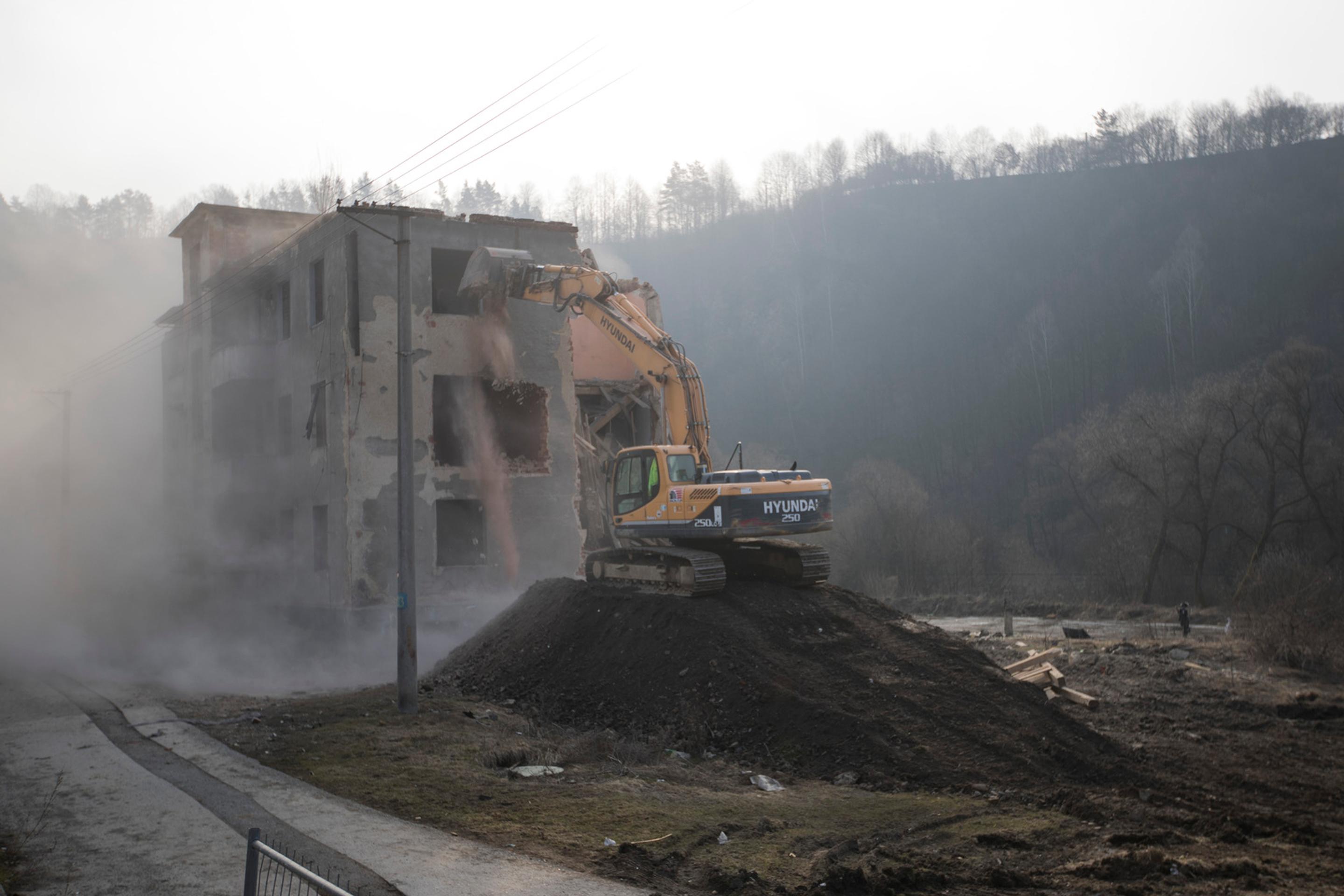 "Dom hrôzy" v Brezne.
