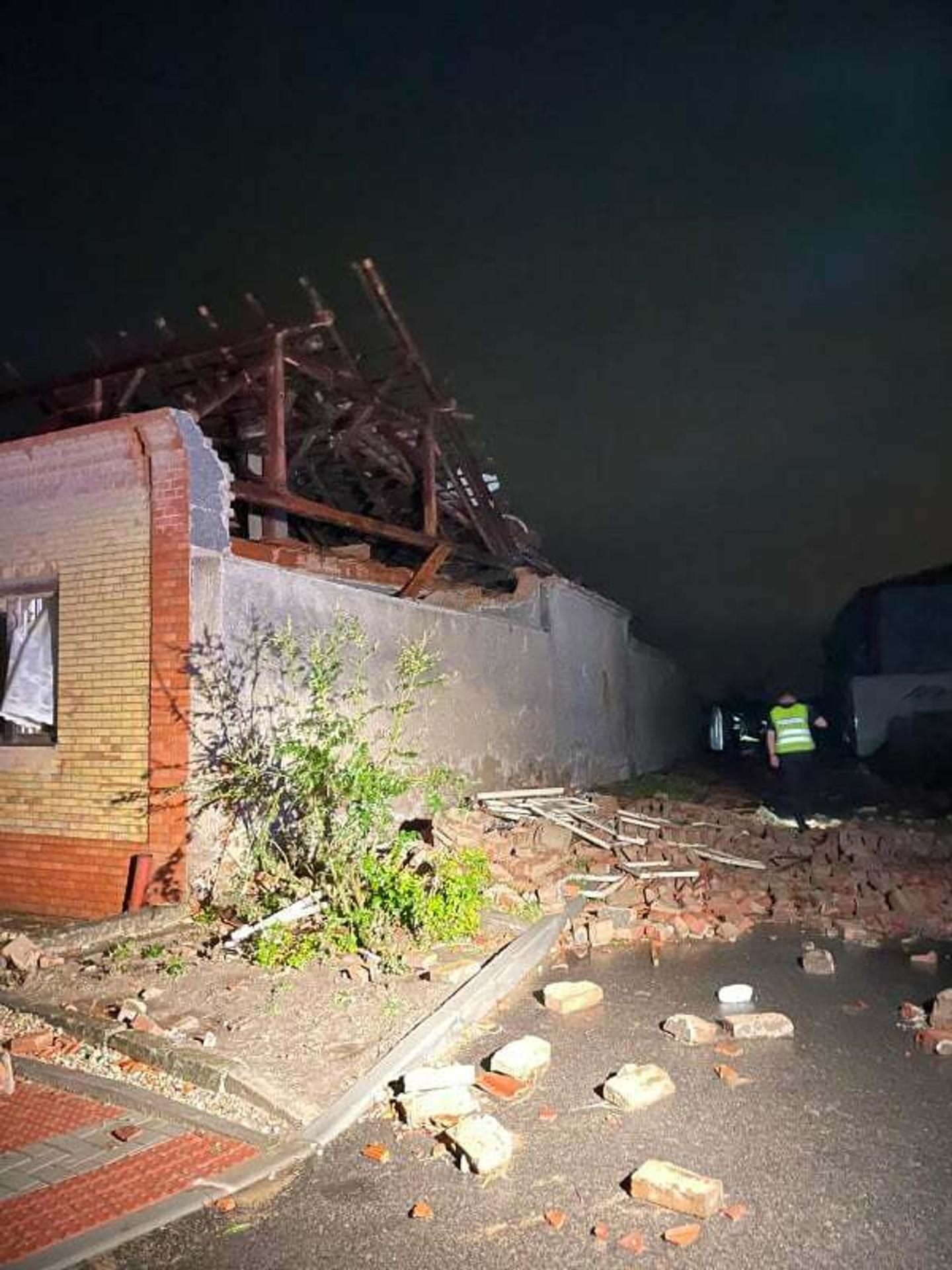 Zábery z obce Hrušky.