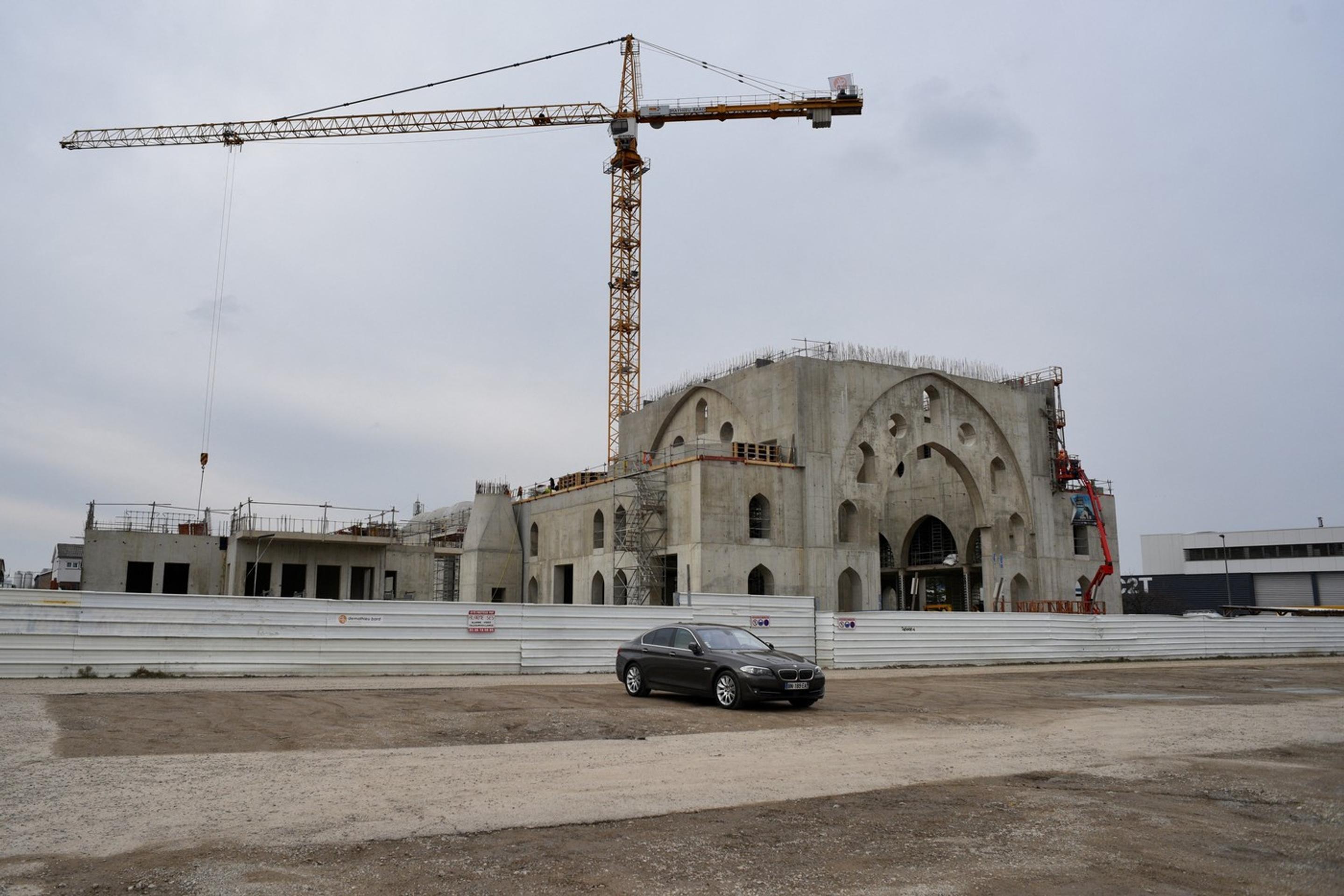 Stavba Mešity Eyyûb Sultan.
