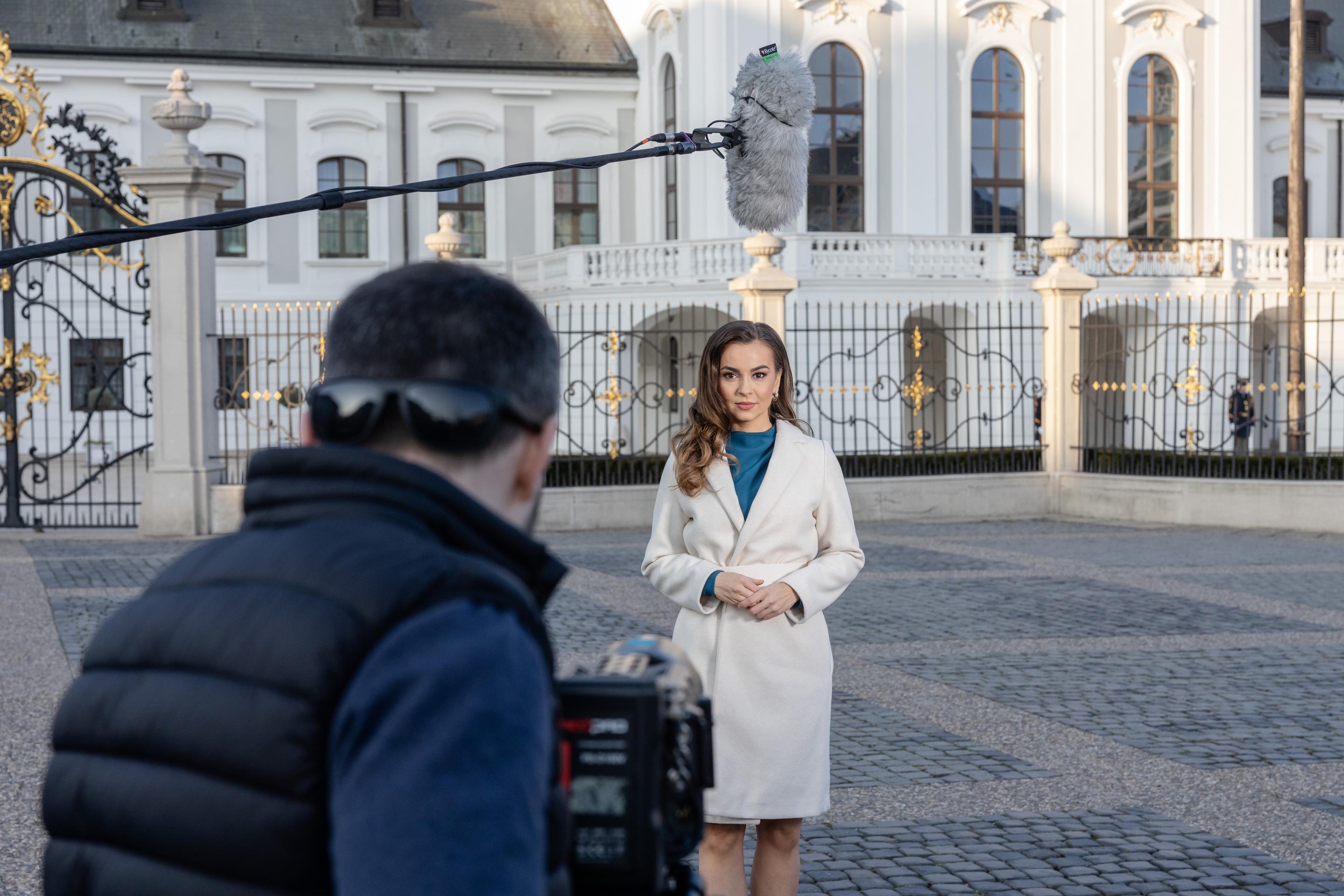 Zuzana Čimová (zákulisie nakrúcania televíznej upútavky)