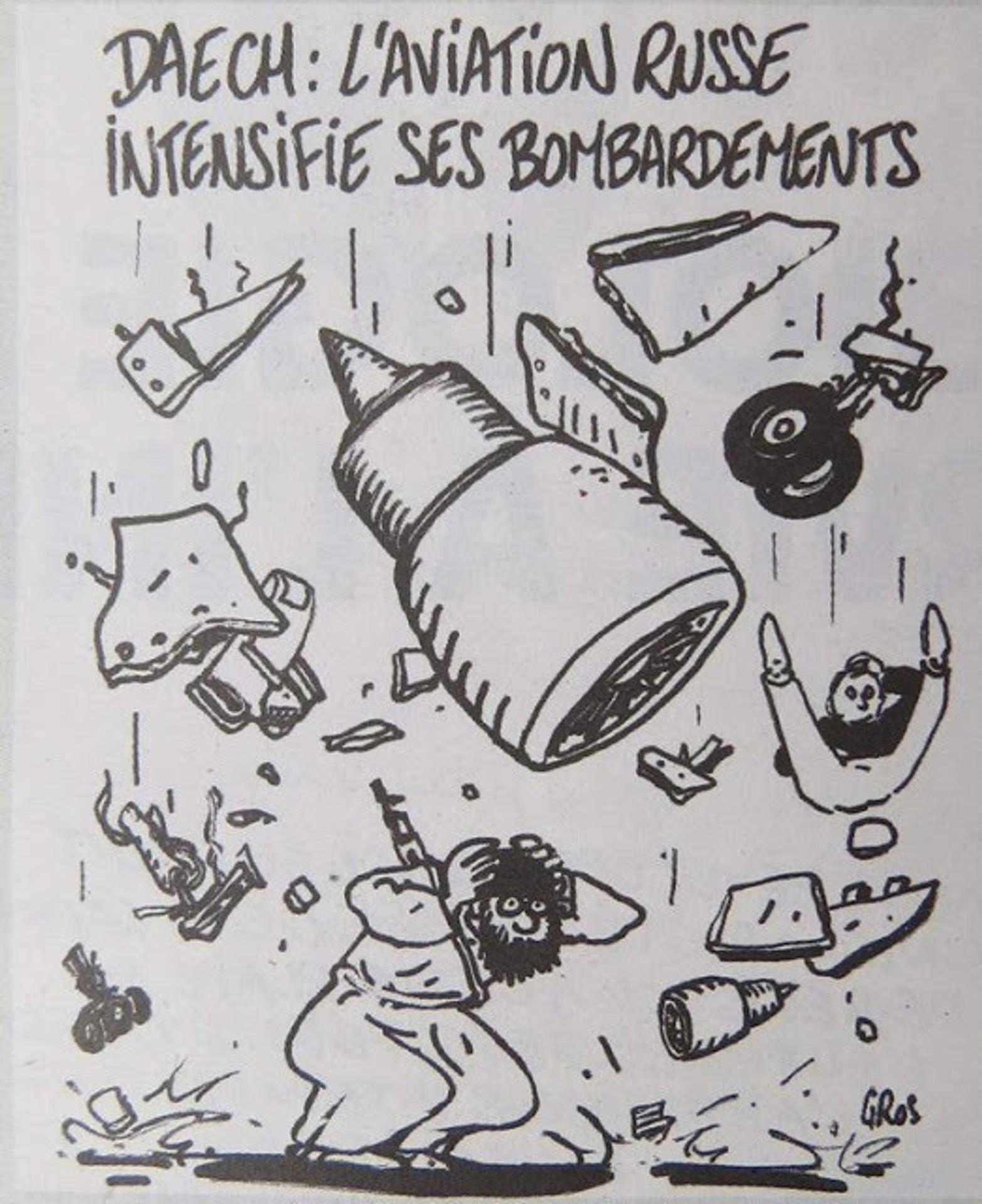 Karikatúra v Charlie Hebdo