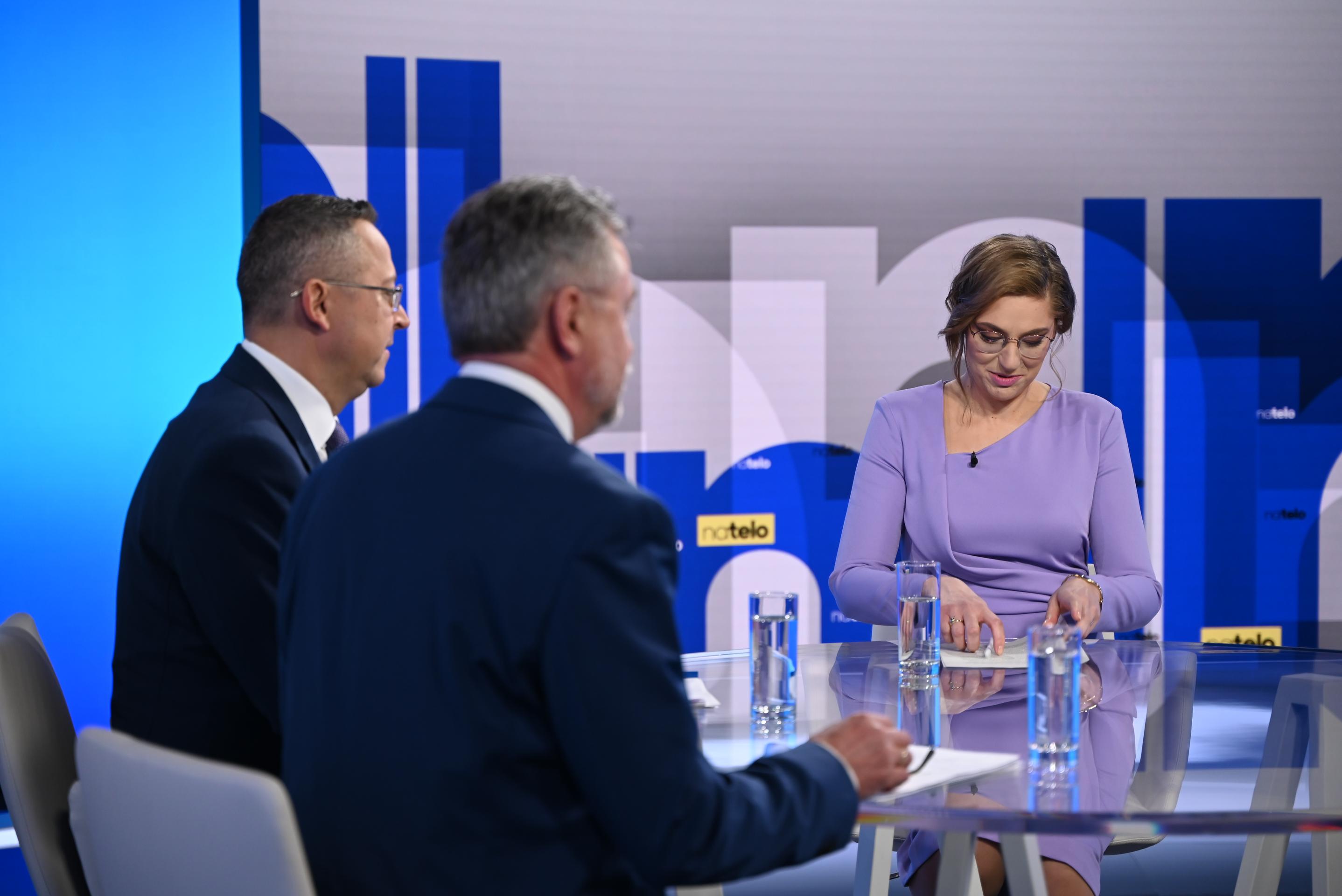 Hosťami relácie Na telo boli Ladislav Kamenický a Jozef Hajko