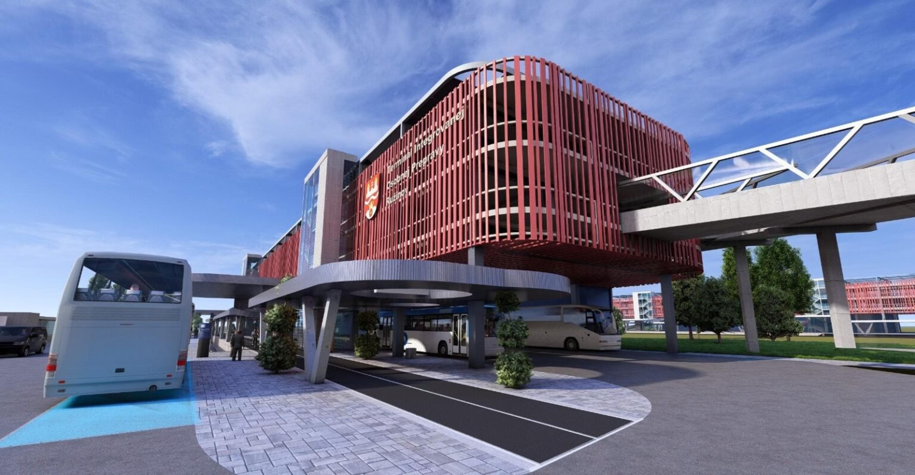 Vizualizácia pripravovaného projektu v Bratislave.