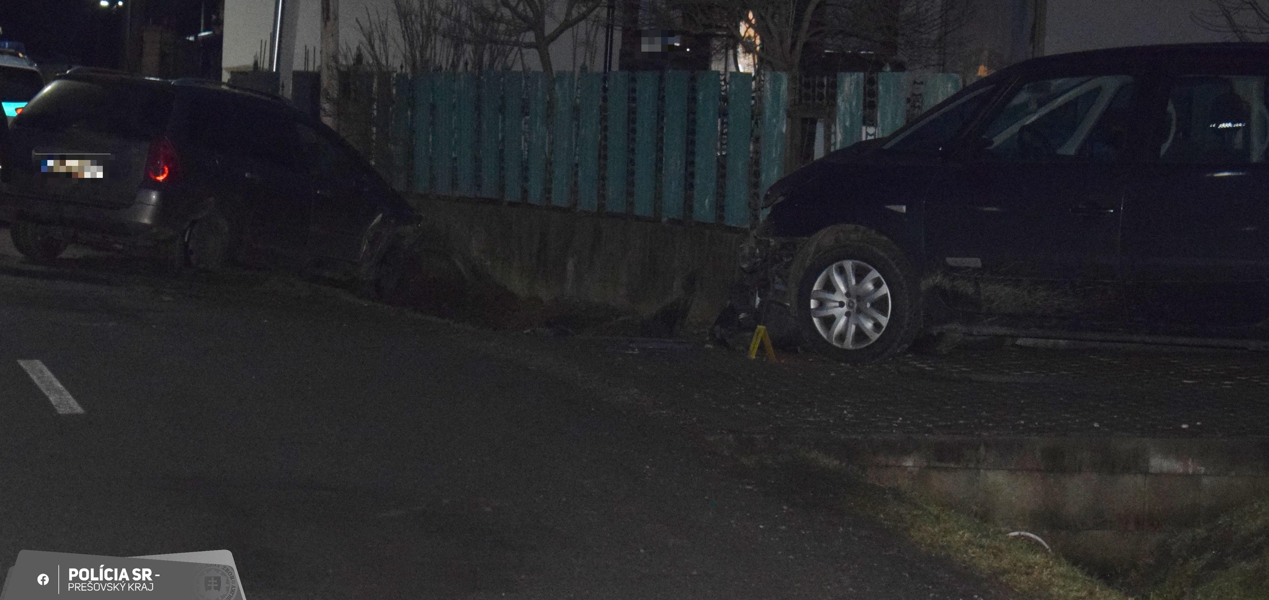 Nehoda v obci Petrová.