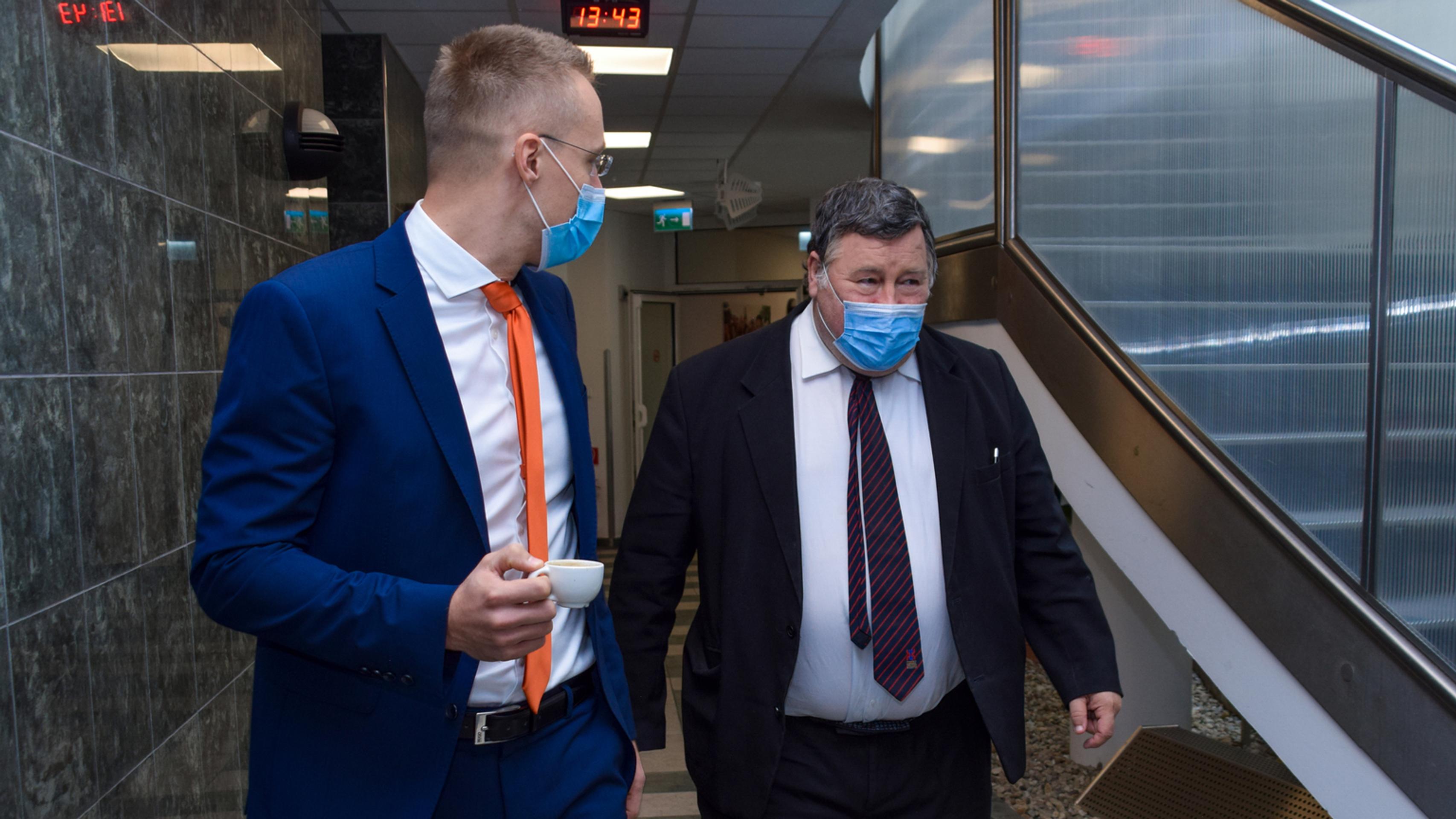 Vladimír Krčméry pred nakrúcaním.