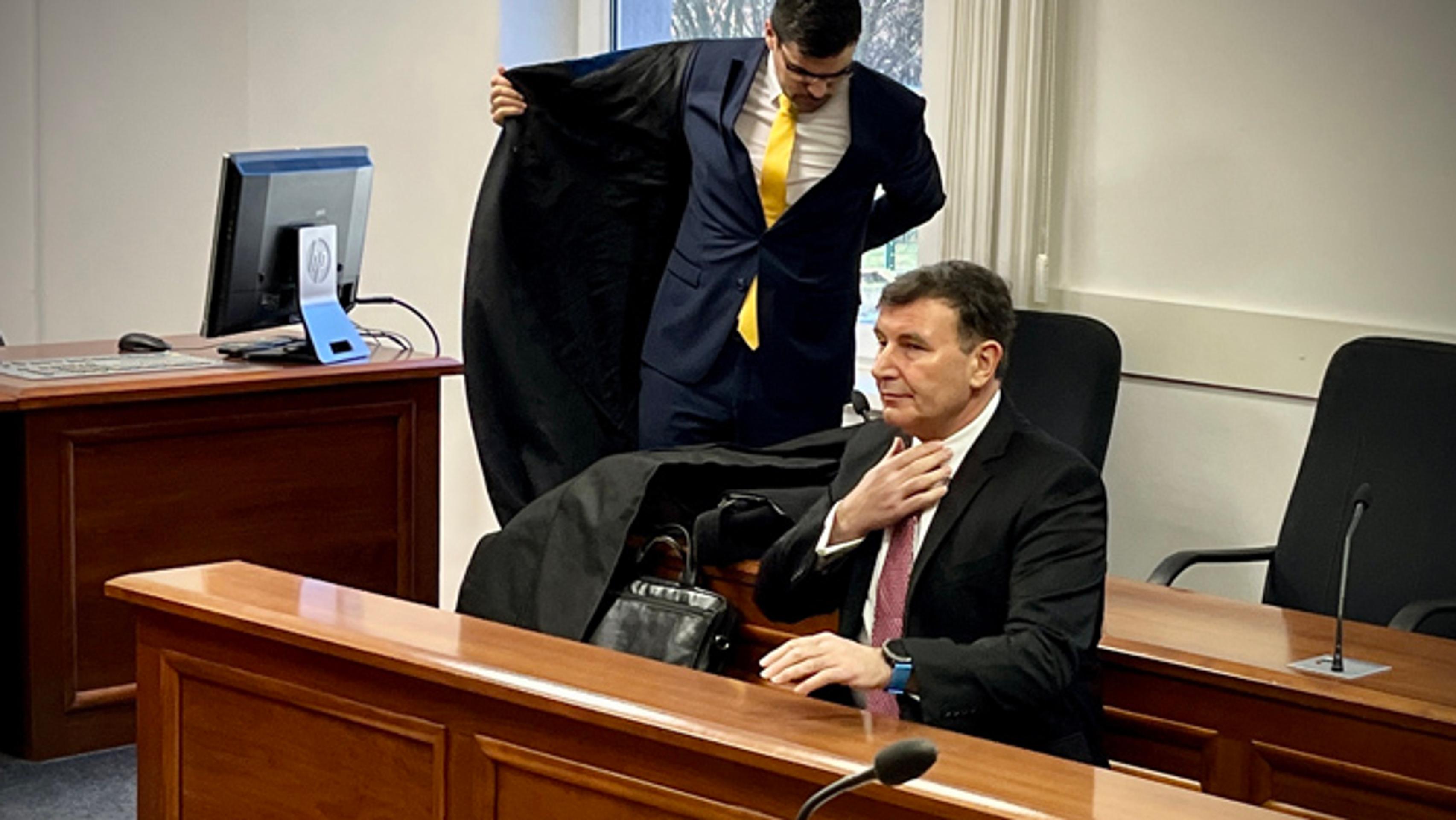 František Imrecze na súde.