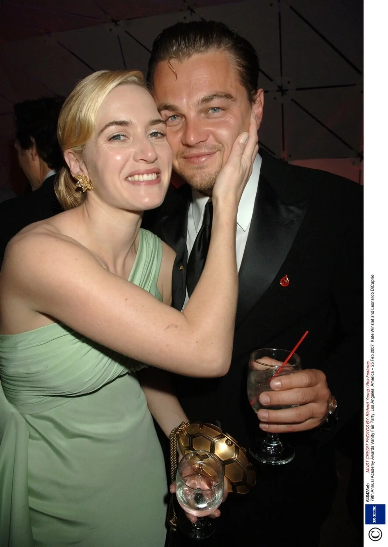 Leonardo Dicaprio a Kate Winslet