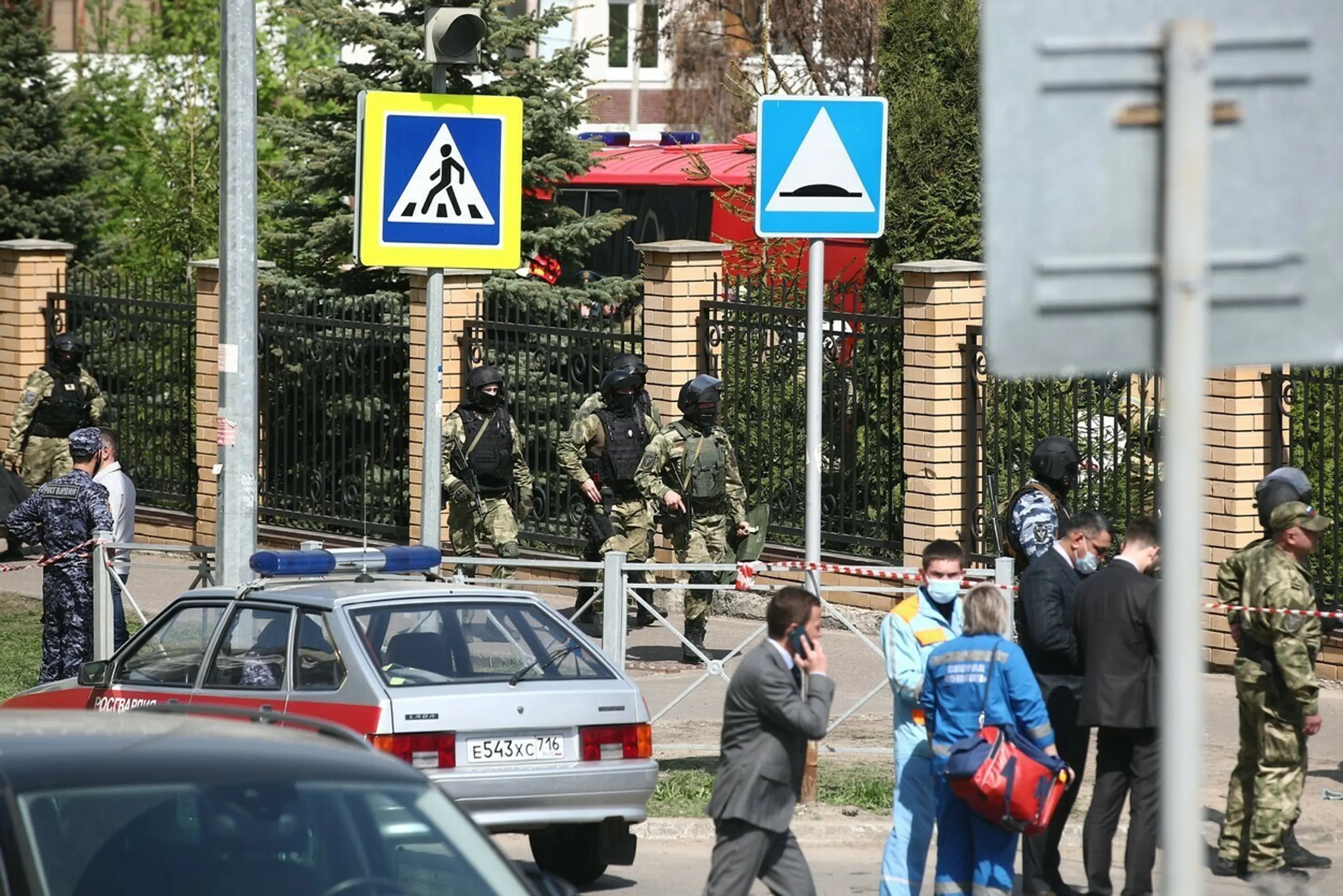 Útok na škole v ruskom Kazani