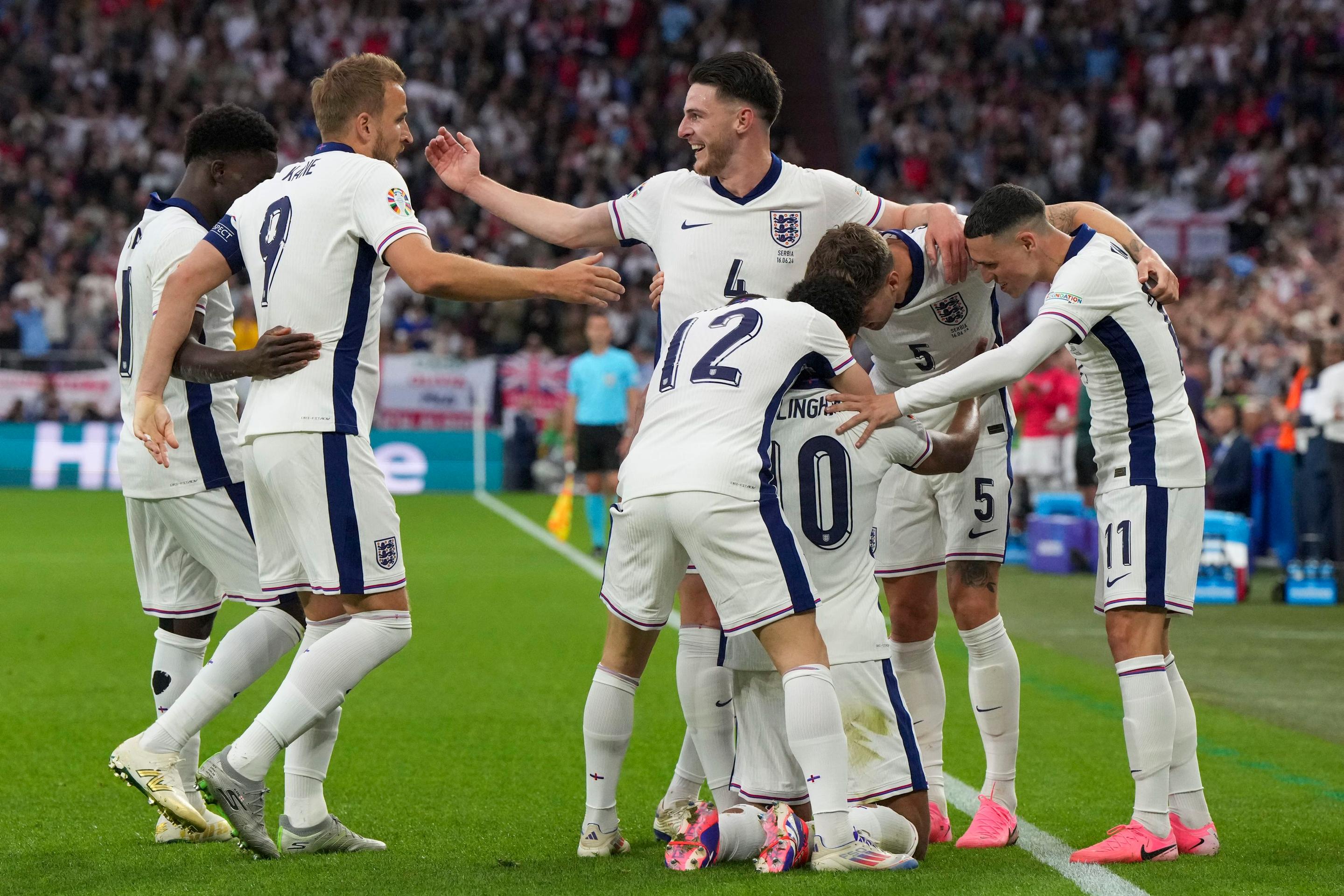 Srbsko - Anglicko 0:1 (EURO 2024).