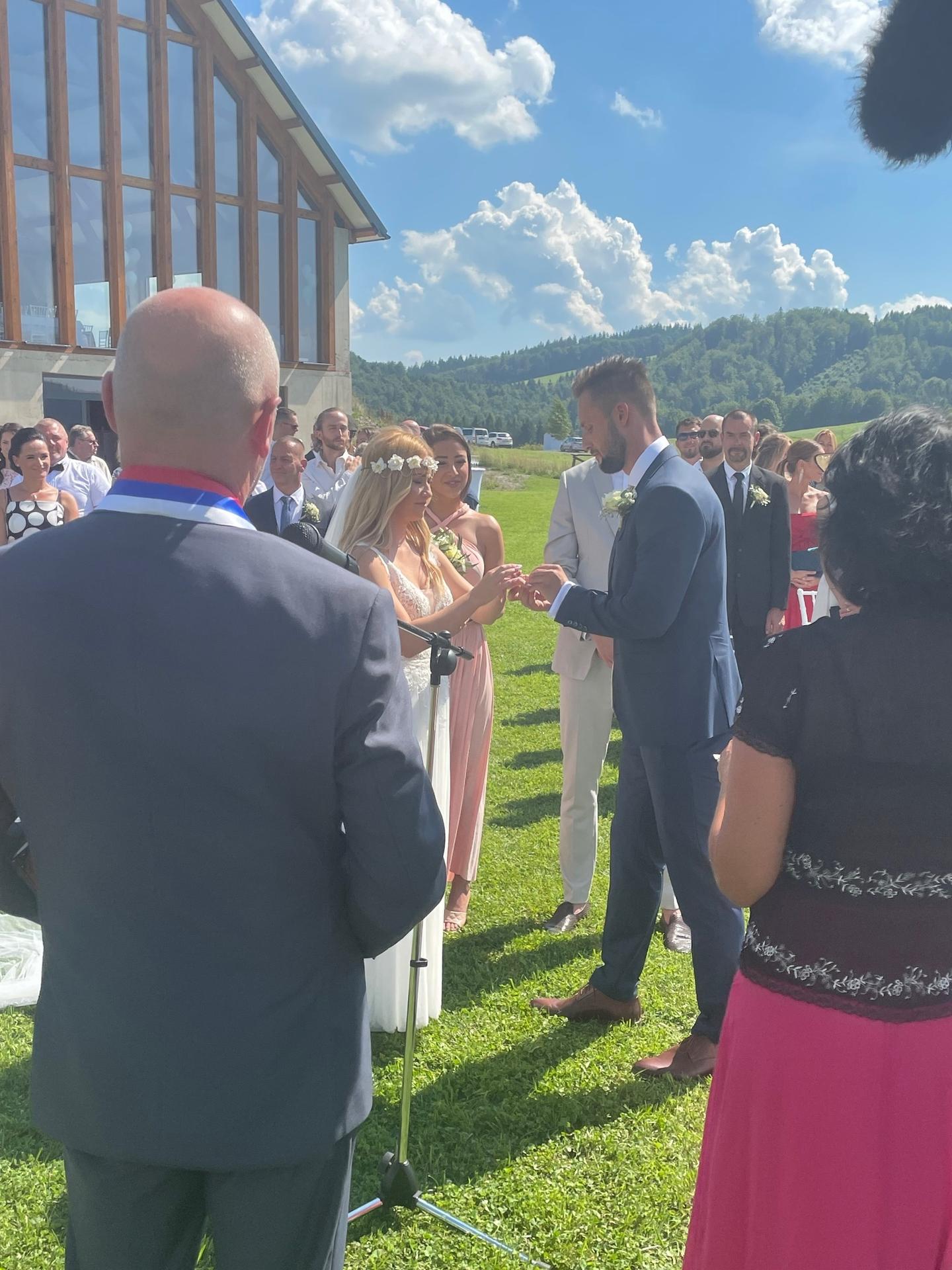 Svadba Terezy a Milana