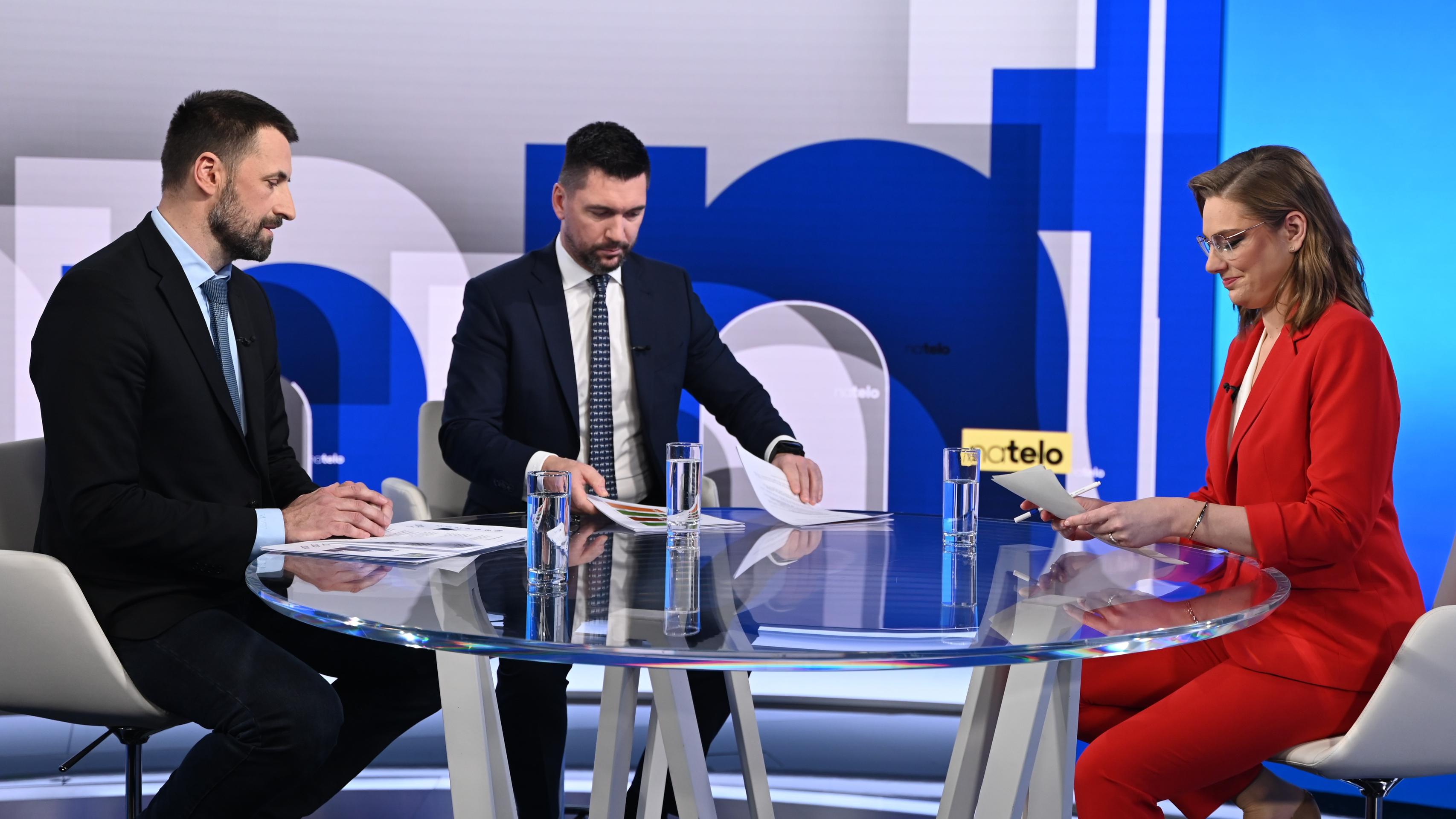 Hosťami relácie Na telo boli Richard Takáč a Marián Viskupič